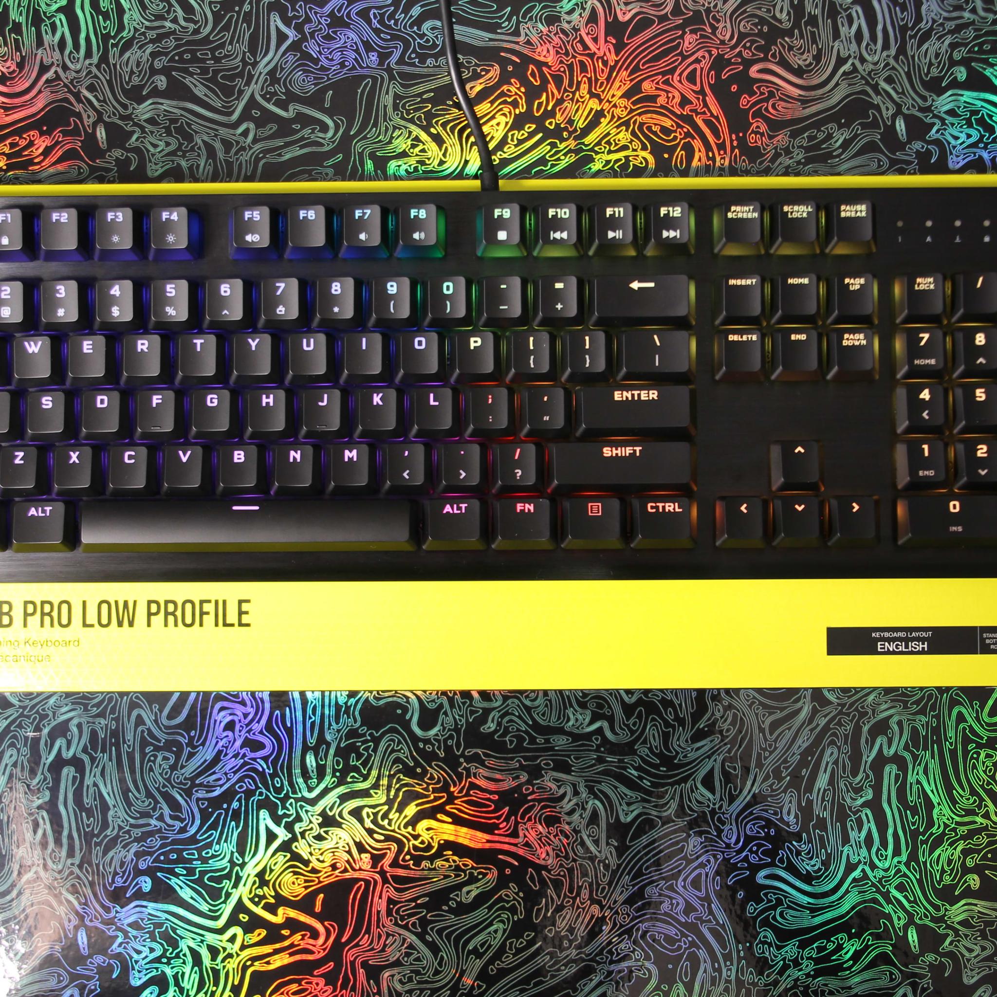 Corsair K60 RGB Pro Low Profile Mechanical Gaming Keyboard