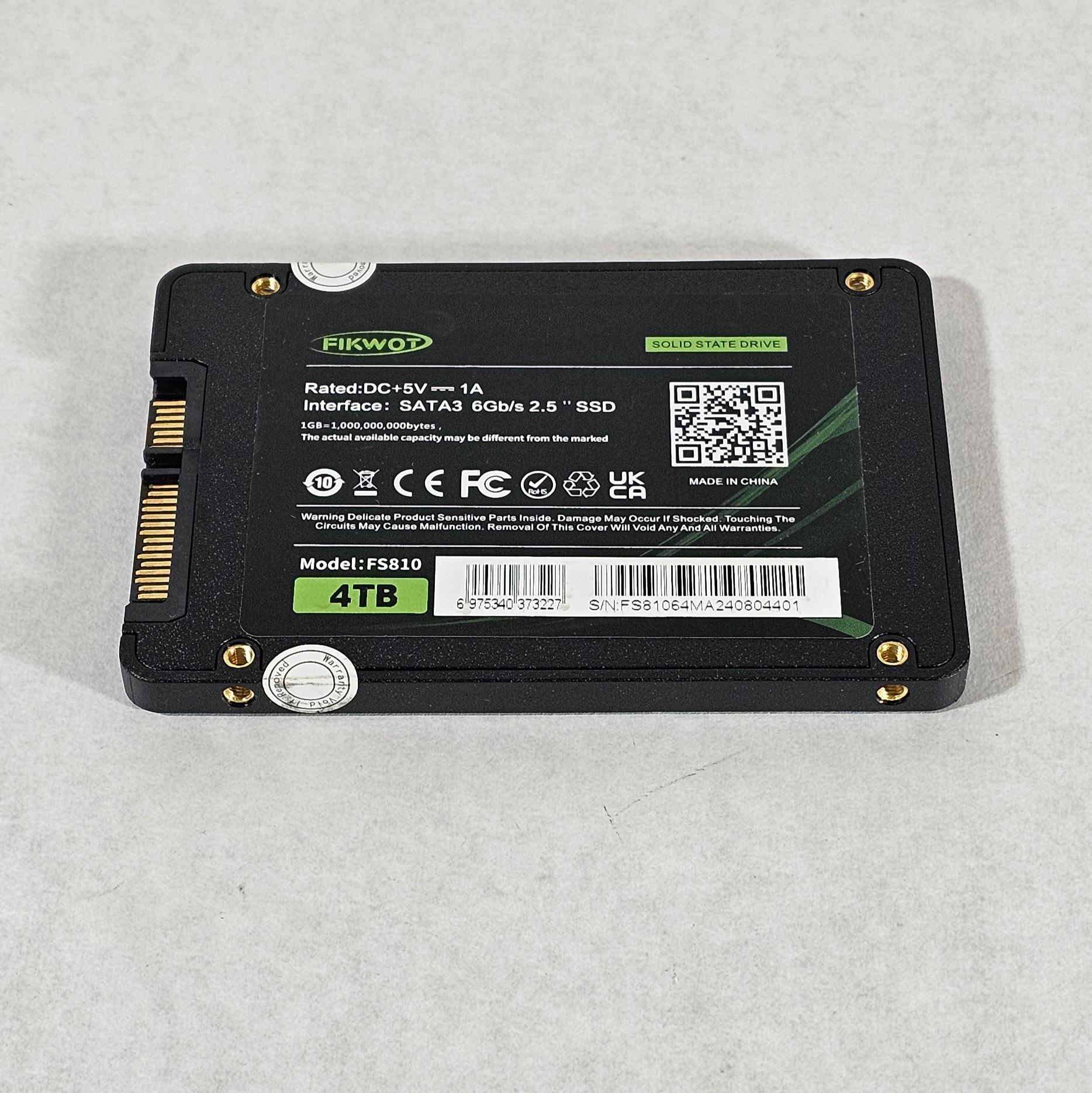 4TB 2.5" SATA SSD - Like New