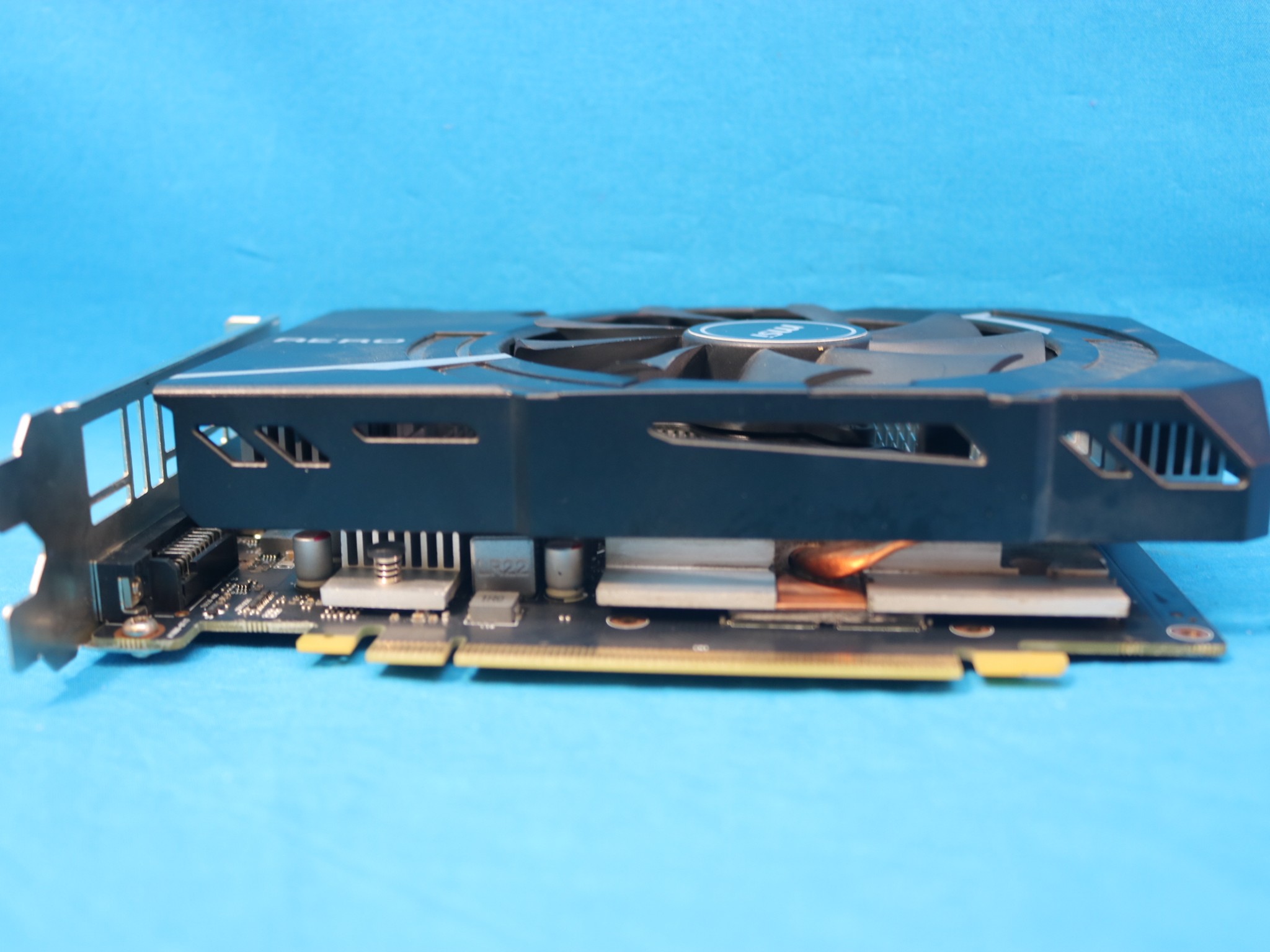 MSI NVIDIA GeForce GTX 1660 Super Aero ITX OC 6GB GDDR6 PCIe 3.0 Desktop GPU MS-V809
