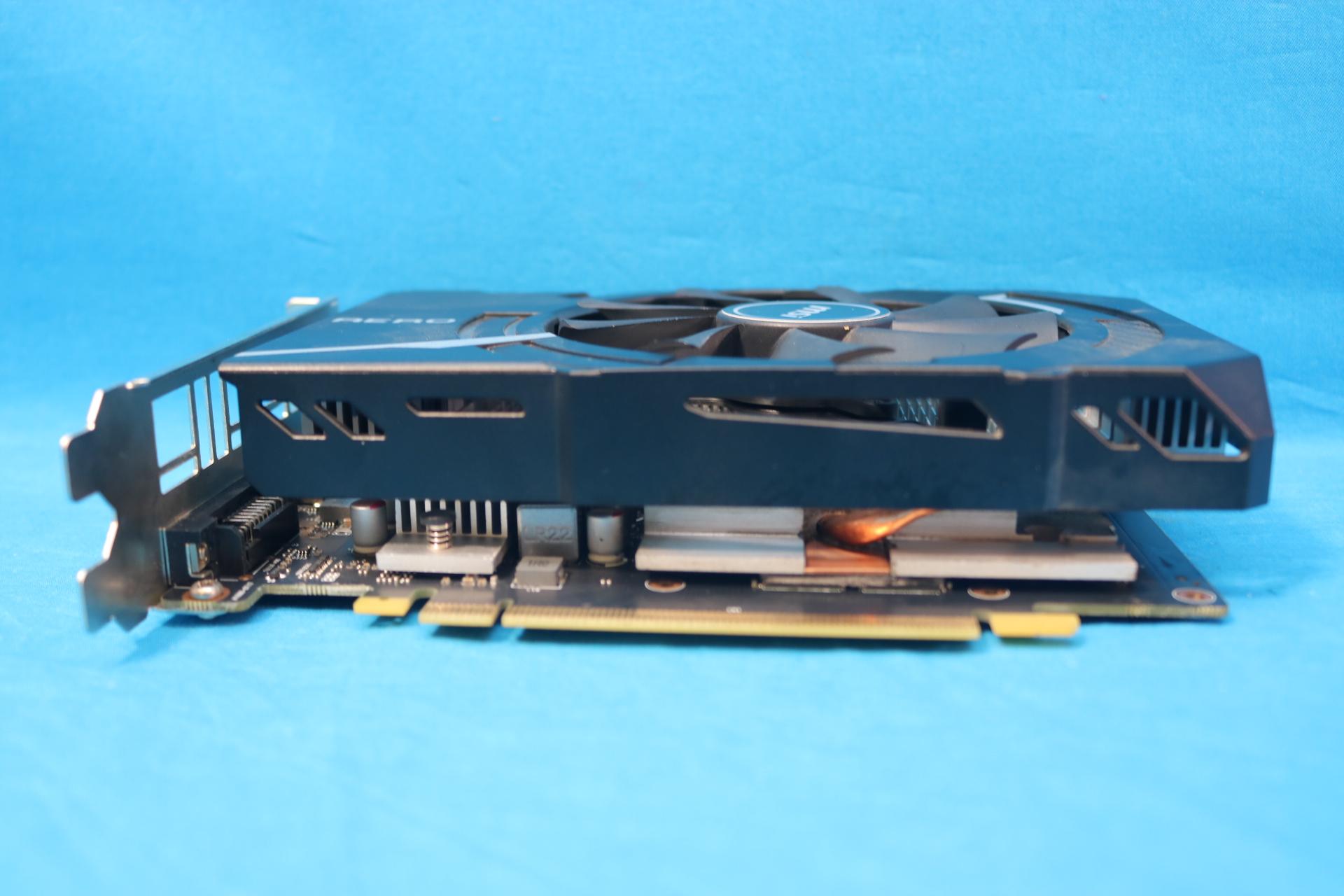 MSI NVIDIA GeForce GTX 1660 Super Aero ITX OC 6GB GDDR6 PCIe 3.0 Desktop GPU MS-V809