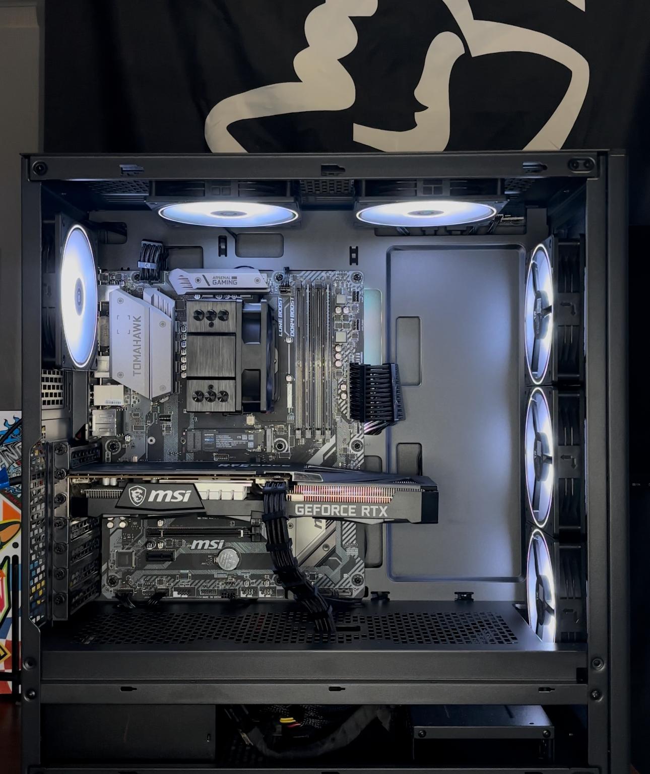 GAMING PC \ 3060ti \ Ryzen 5 \ 1TB STORAGE \ WiFi