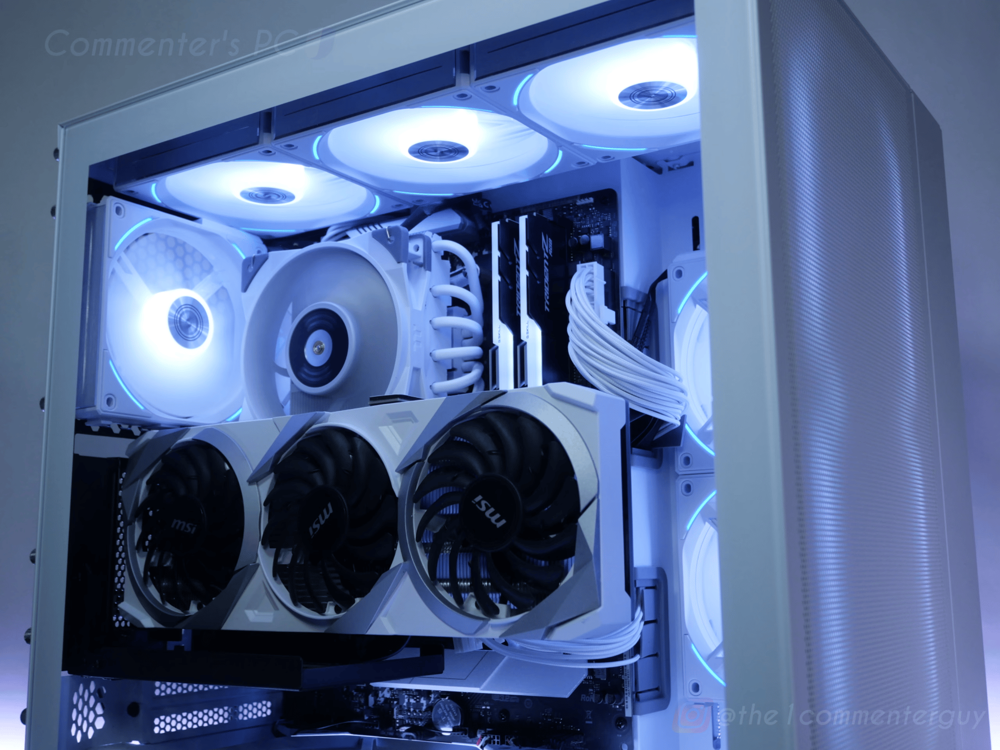 Oreo Blizzard | Ryzen 7 5800x, RTX 3060 ti, 32gb ram, 1tb nvme