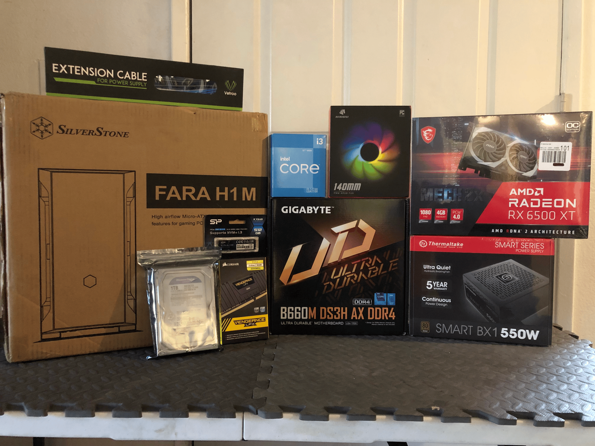 Intel i3 12100 Gaming/Streaming PC