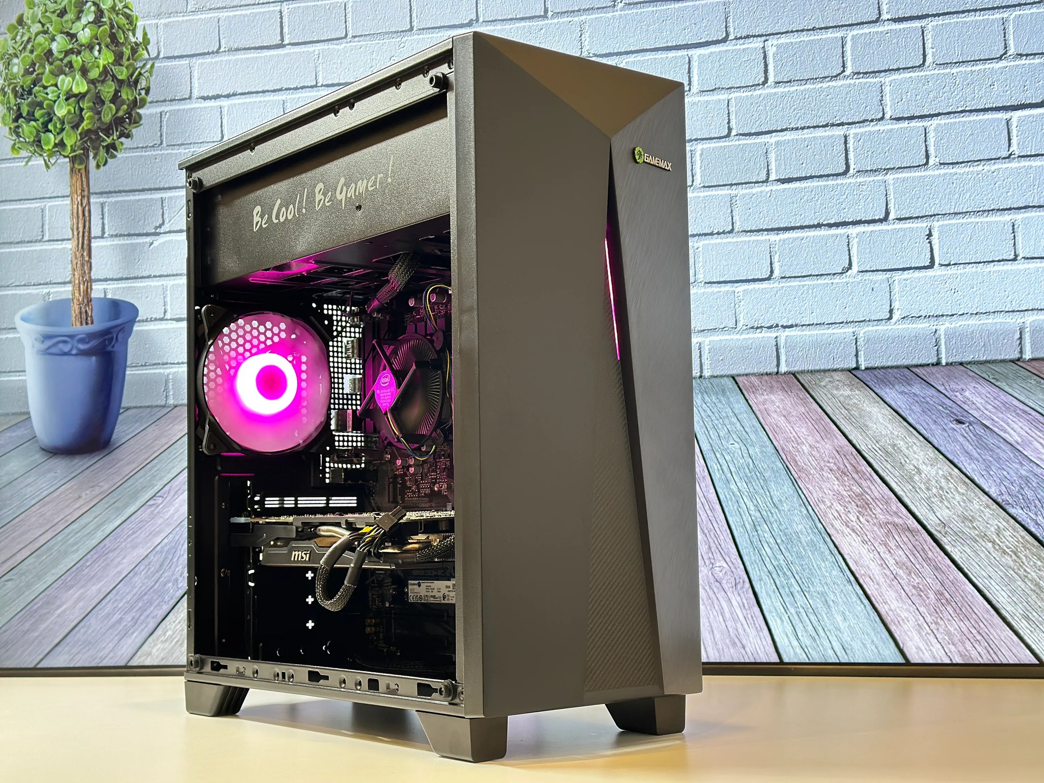 🪙Budget Gaming PC🪙AMD R9 270X -Intel Pentium Gold G6400 @ 4.00GHz-16GB DDR4 RAM-500GB SSD