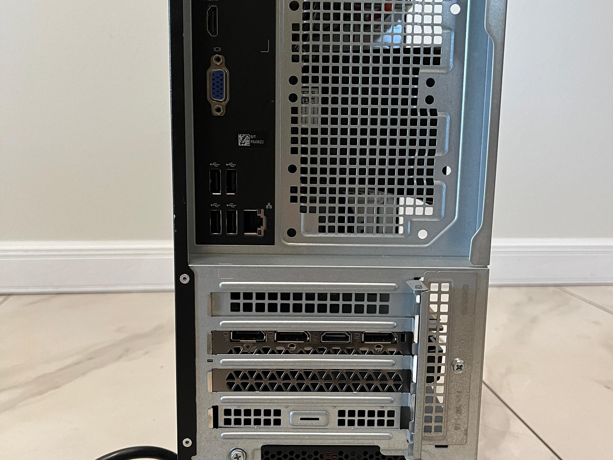 NVIDIA RTX 2070 Super 8GB, Intel i5-8400, 16GB RAM, 1 TB SSD, High FPS Dell Gaming PC w/ Wi-Fi & BT