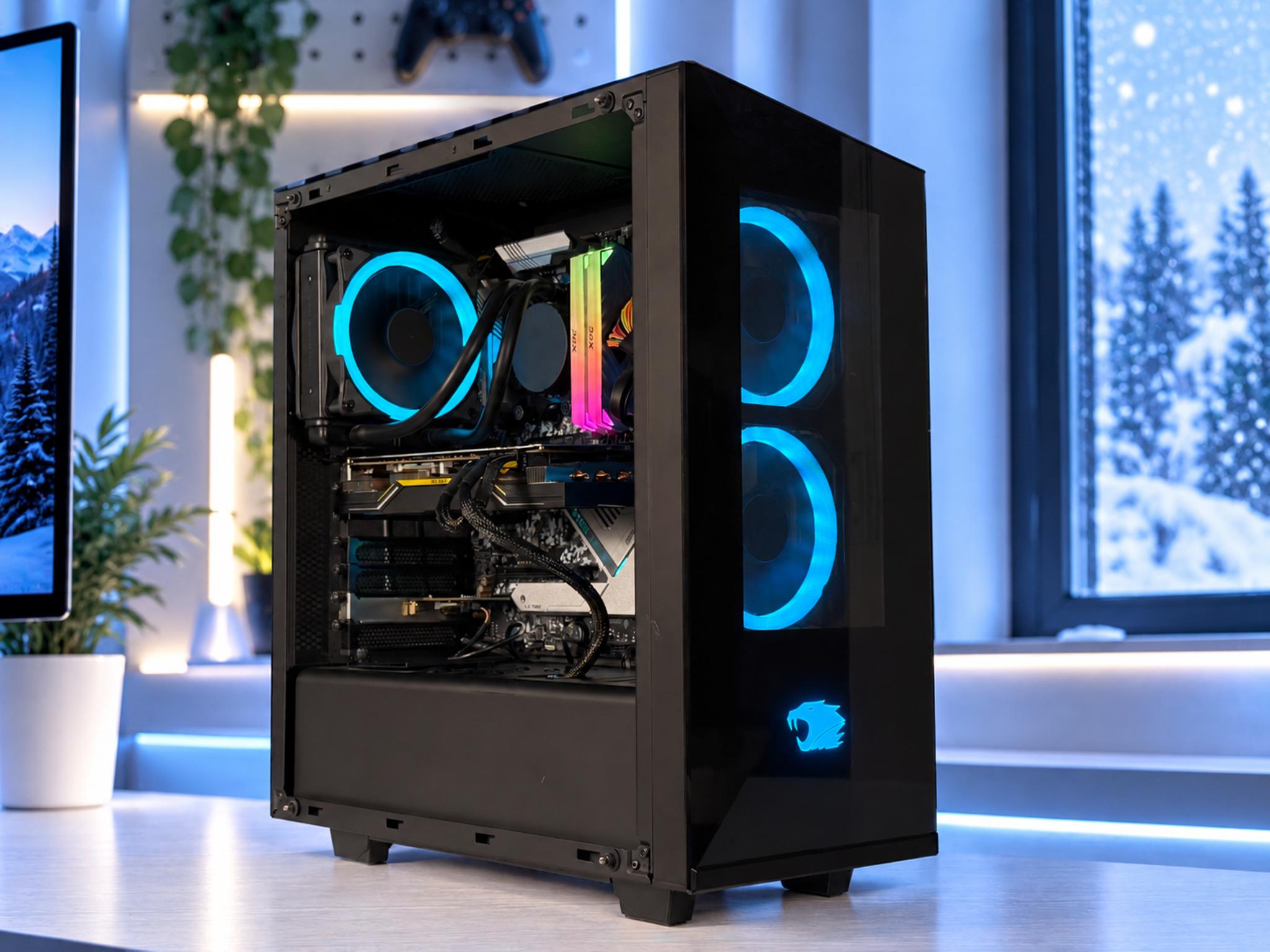 🌊 SEASIDE Gaming PC | RX 5700 XT | Risen 7 3700x | 16GB RAM | 256 SATA + 1TB HDD | FREE SHIP