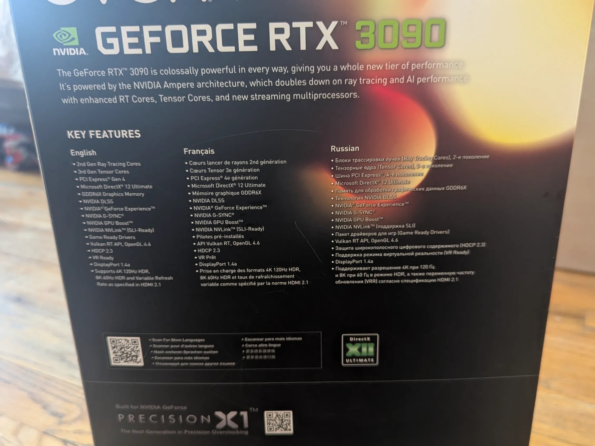 EVGA GeForce RTX 3090 FTW3 ULTRA 24GB vRAM GAMING Video Card  Excelent Condition