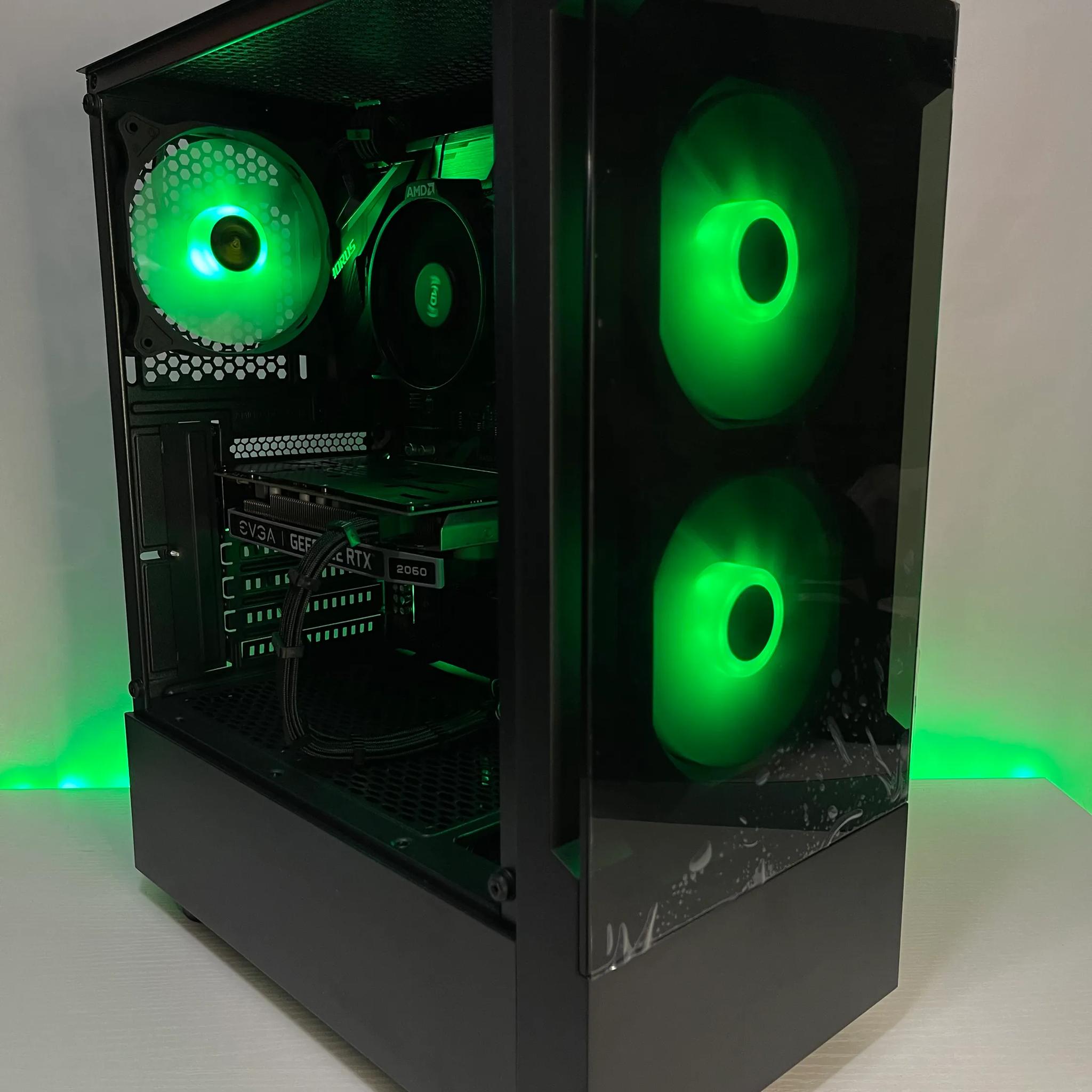 ⚡RTX Gaming PC (Ryzen 5 4500 | RTX 2060 | 32GB RAM | 1TB NVME SSD ⚡