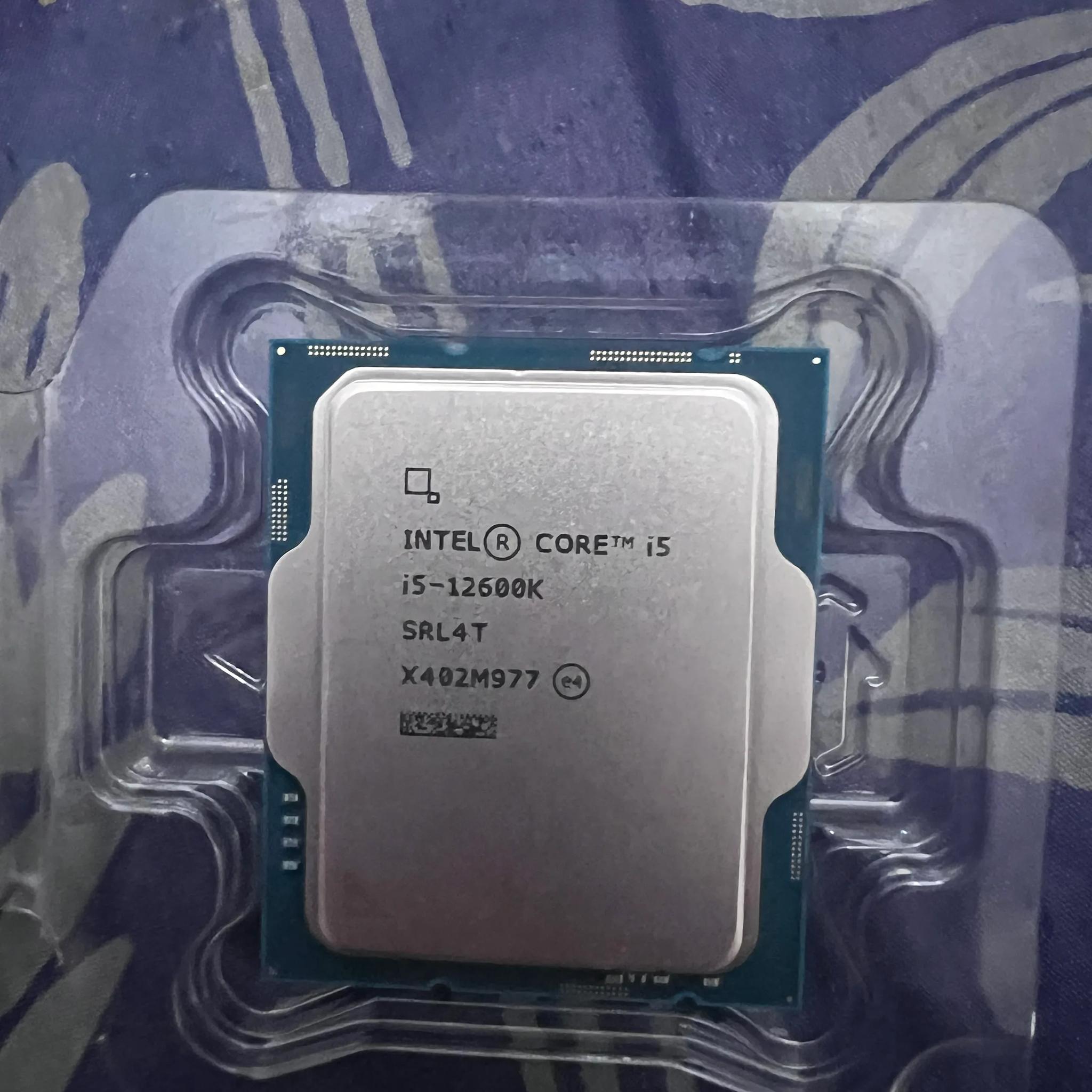 New i5-12600k lga1700 cpu