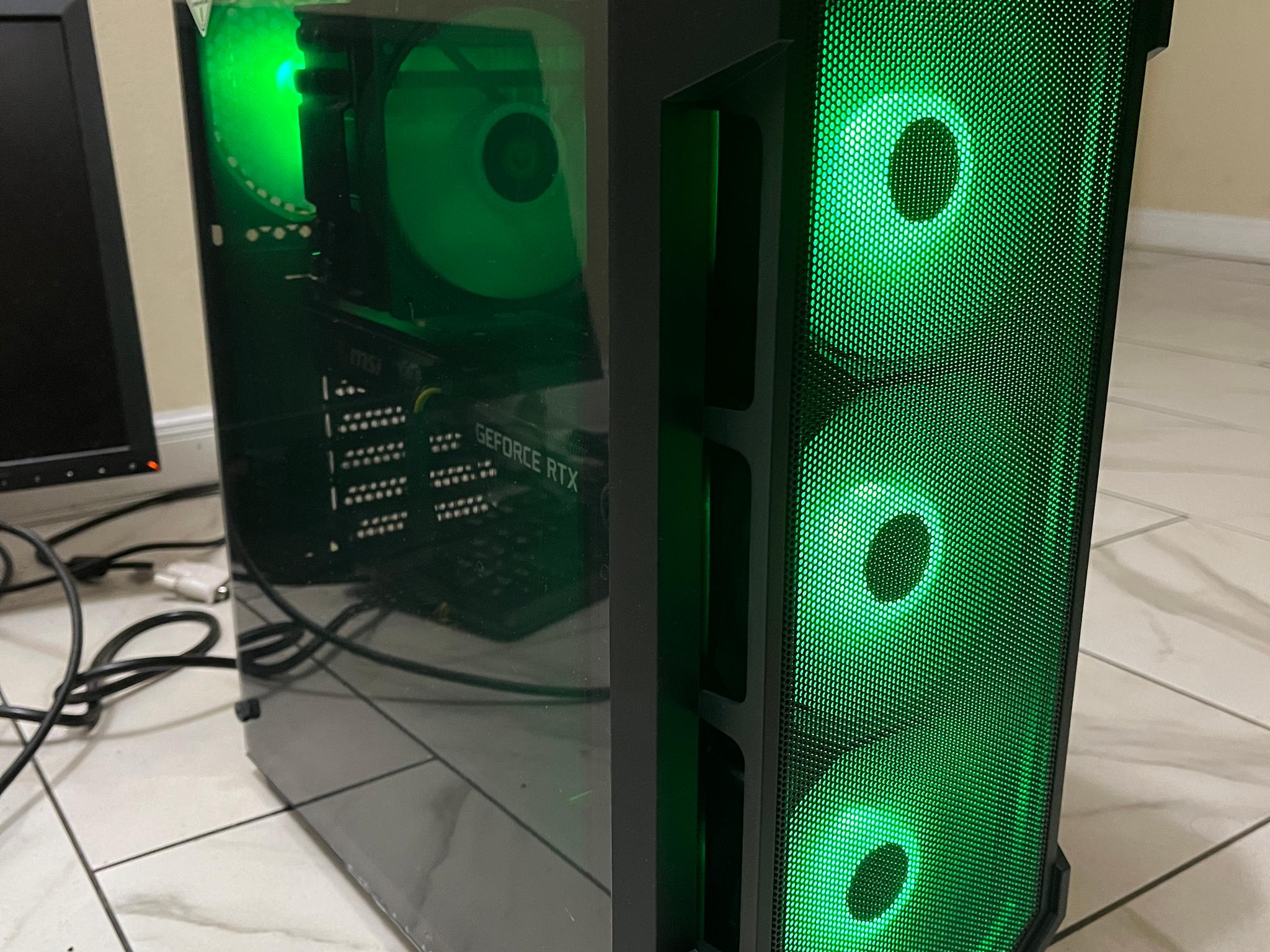 🔵🔥NVIDIA RTX 3060 Ti, Intel i5-12500t, 16GB RAM, 1TB SSD, High Performance RGB Gaming PC 🟢🖥️