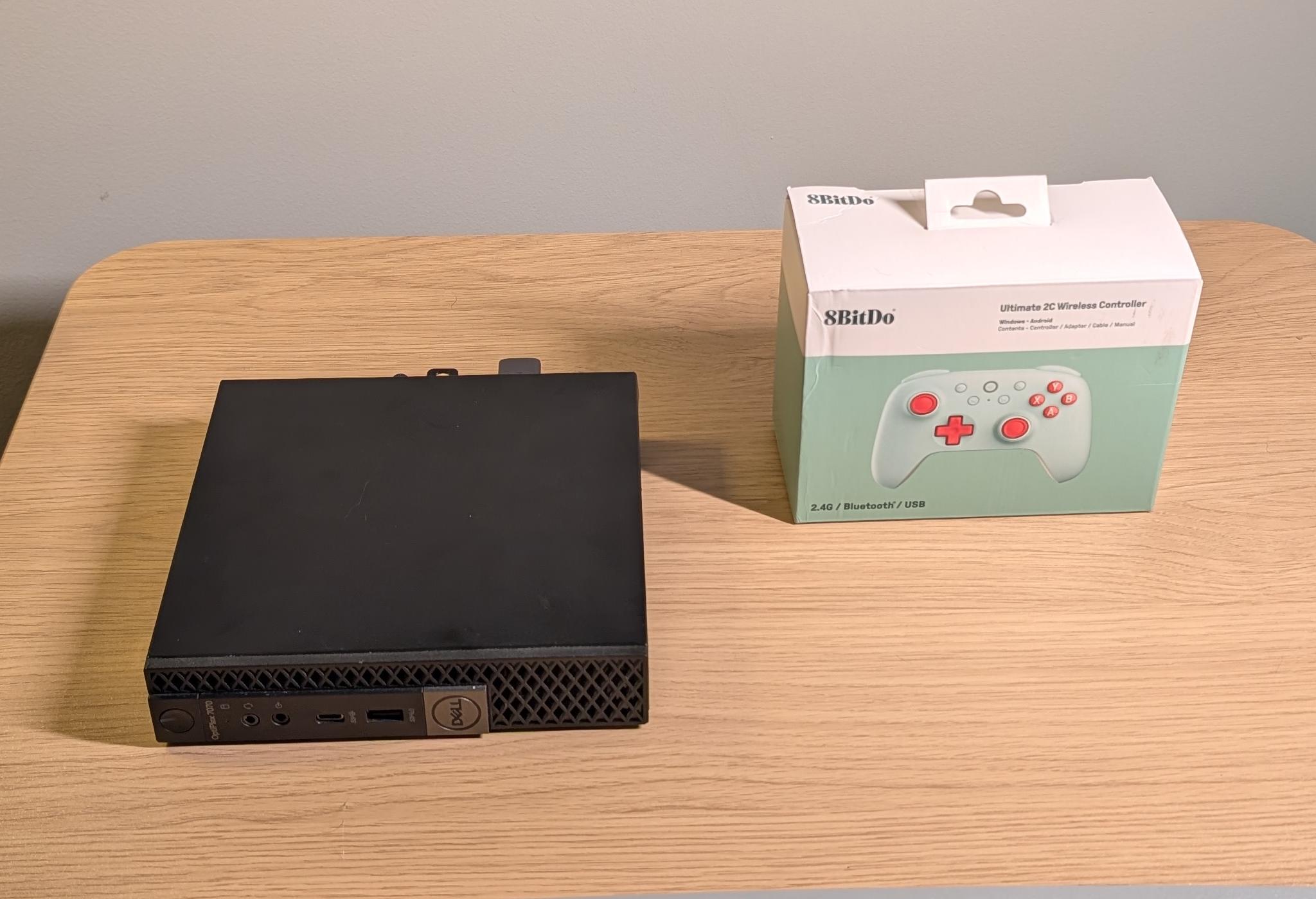 Refurbished Dell Mini workstation repurposed as Steam OS like gaming PC