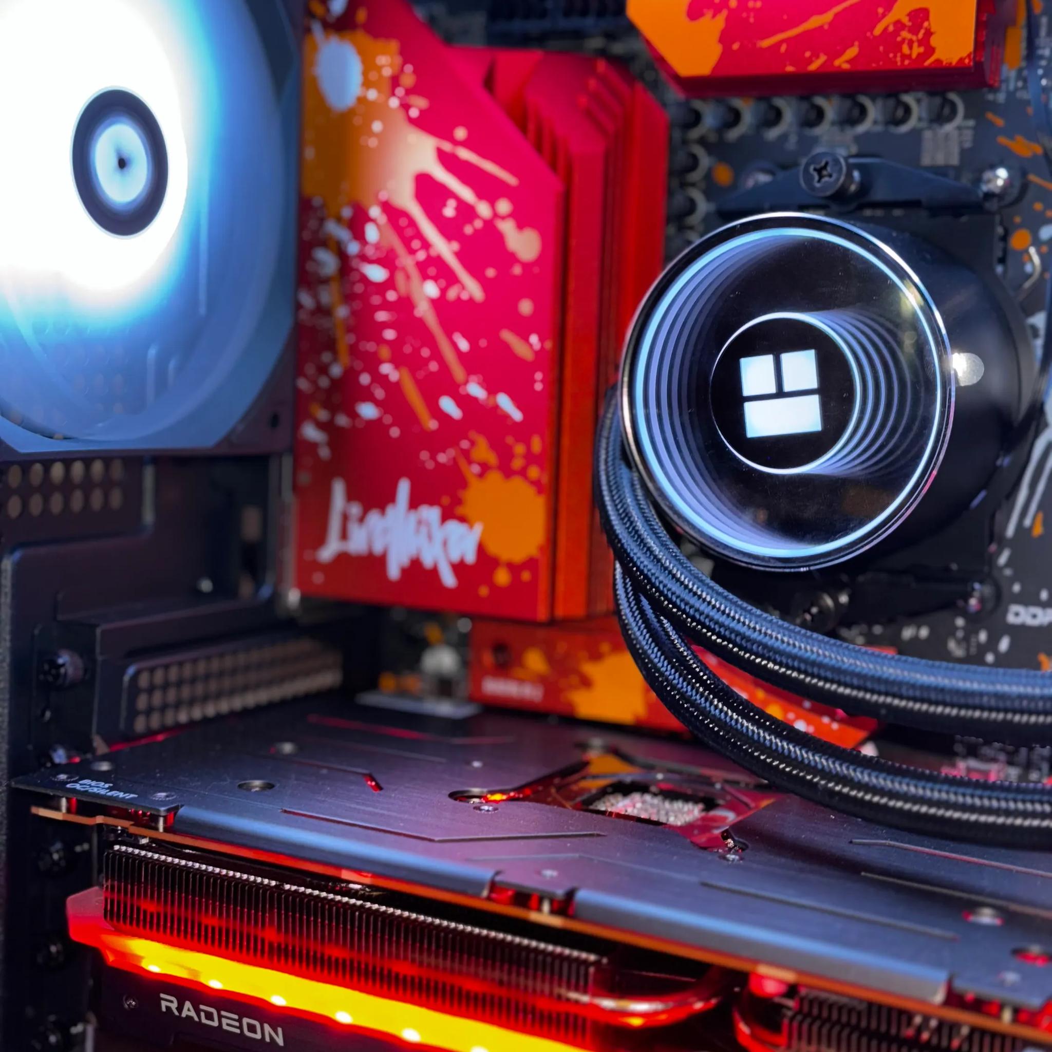 Red Harlow | Ryzen 5 7600x | RX 7800 XT 16 GB | 32 GB DDR5 RAM | 1 TB SSD