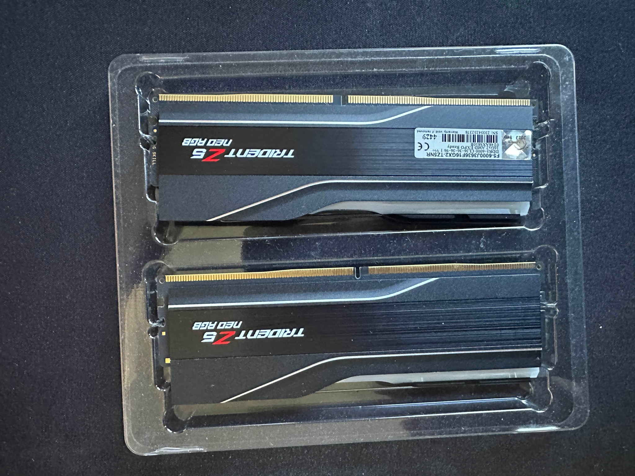 G.Skill Trident Z5 Neo RGB 32GB RAM DDR5 6000MHz