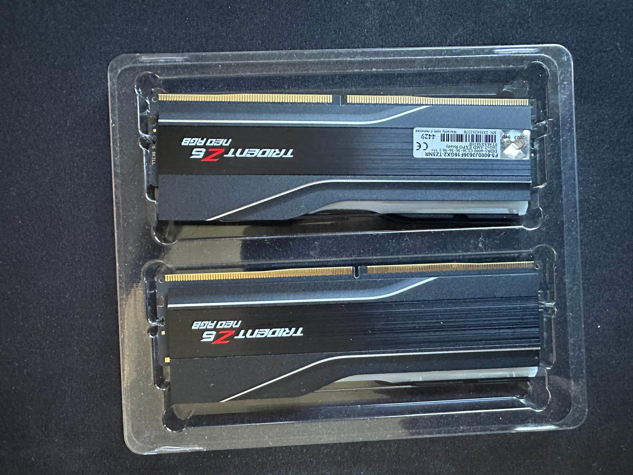 G.Skill Trident Z5 Neo RGB 32GB RAM DDR5 6000MHz
