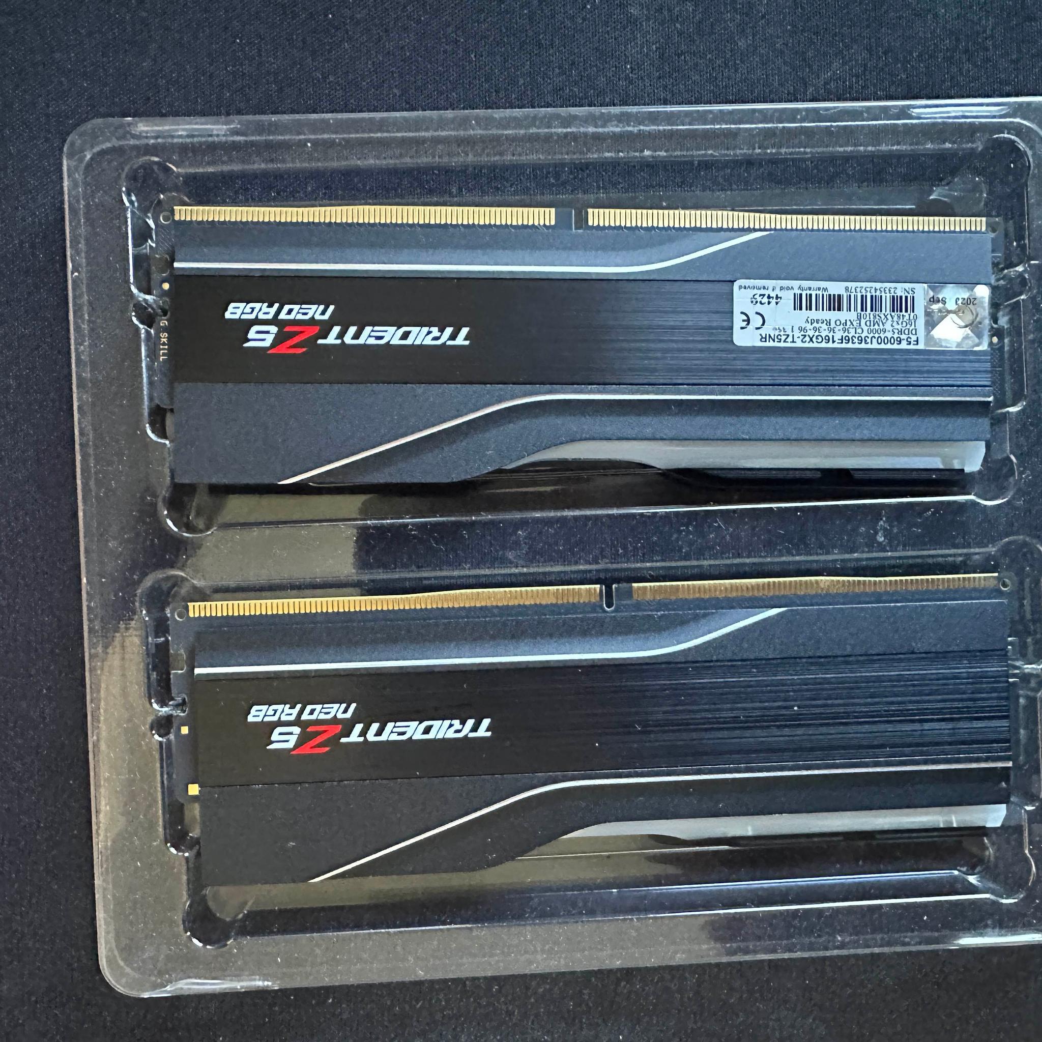 G.Skill Trident Z5 Neo RGB 32GB RAM DDR5 6000MHz