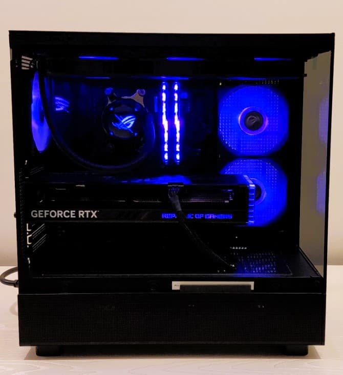 "ROG" Custom Gaming PC - 5800X3D/RTX 4070 - READ DESCRIPTION!!!