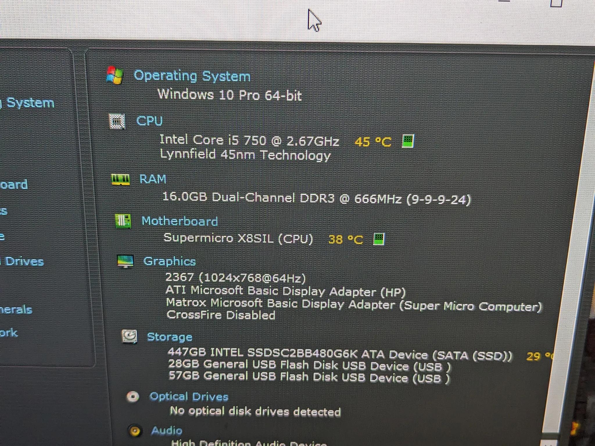 FREE SHIP || "Bronze Shortsword" || i5-750, 16GB RAM, RX460 2GB, 480GB SSD, Win10, Wifi