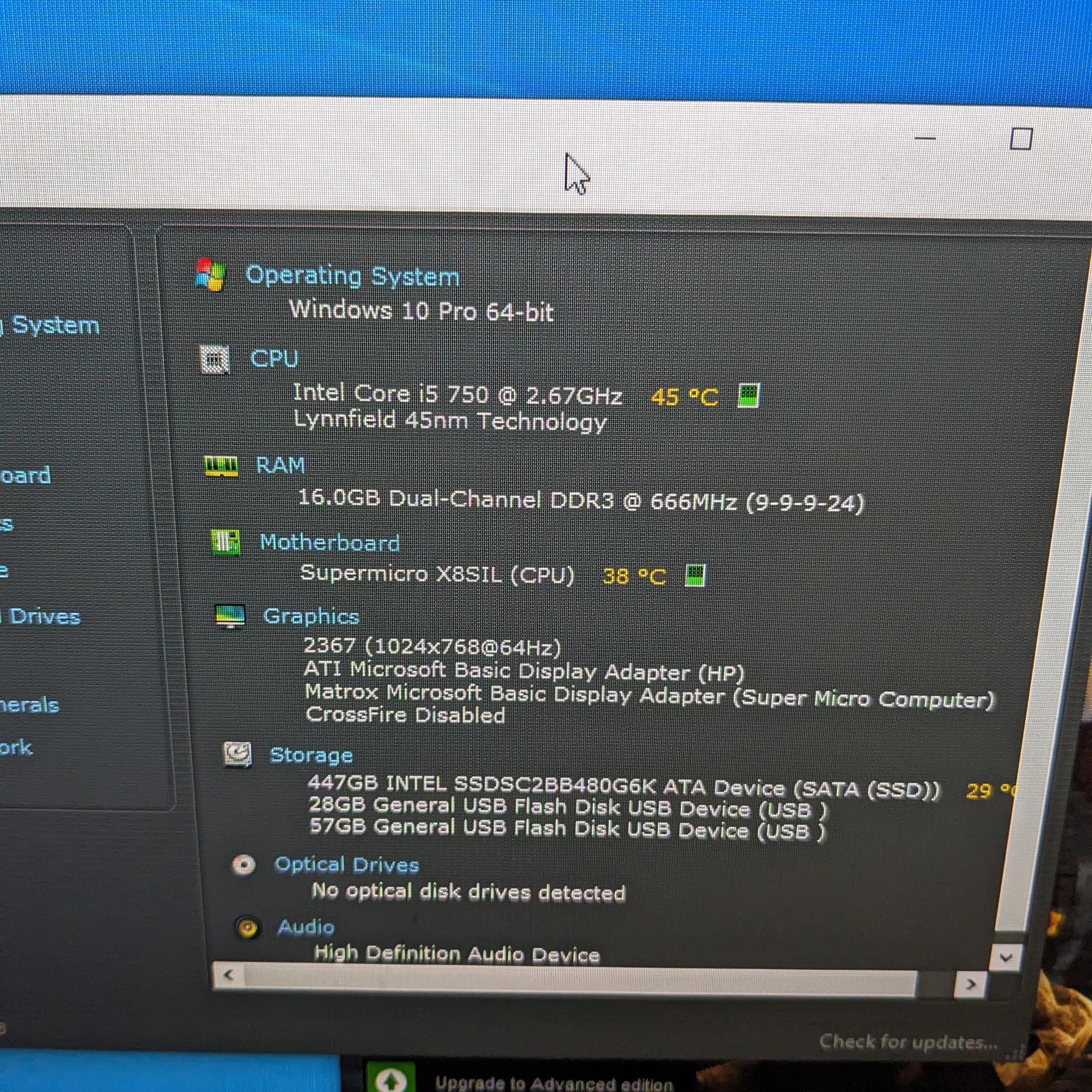 FREE SHIP || "Bronze Shortsword" || i5-750, 16GB RAM, RX460 2GB, 480GB SSD, Win10, Wifi