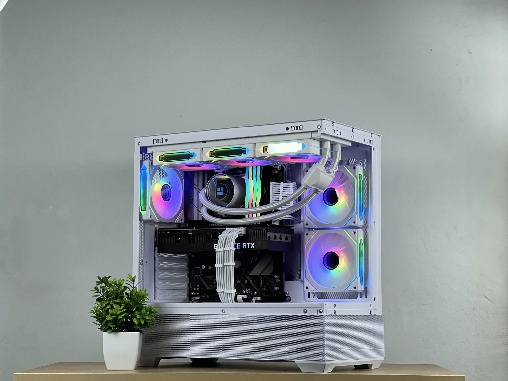 🧊1440P Gaming PC // RTX 3080 10GB // Ryzen 7 5700X // 1TB NVMe SSD // 32GB RAM | WiFi + ...