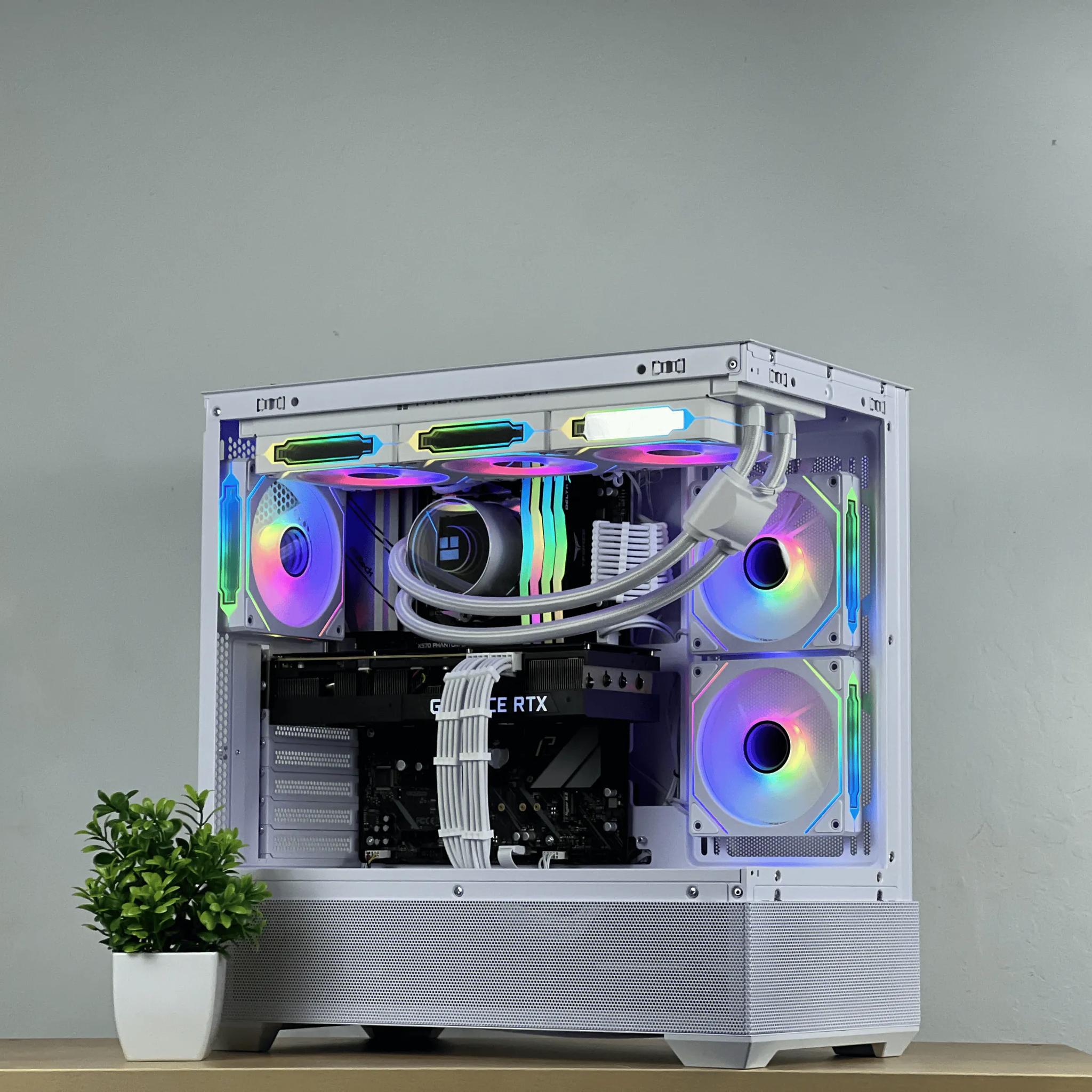 🧊1440P Gaming PC // RTX 3080 10GB // Ryzen 7 5700X // 1TB NVMe SSD // 32GB RAM | WiFi + ...