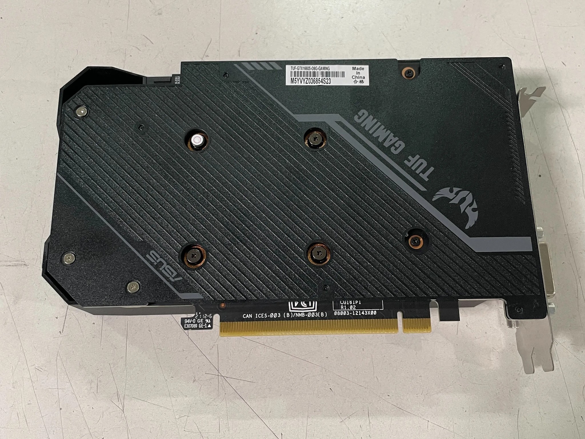 ASUS TUF  GTX 1660 SUPER