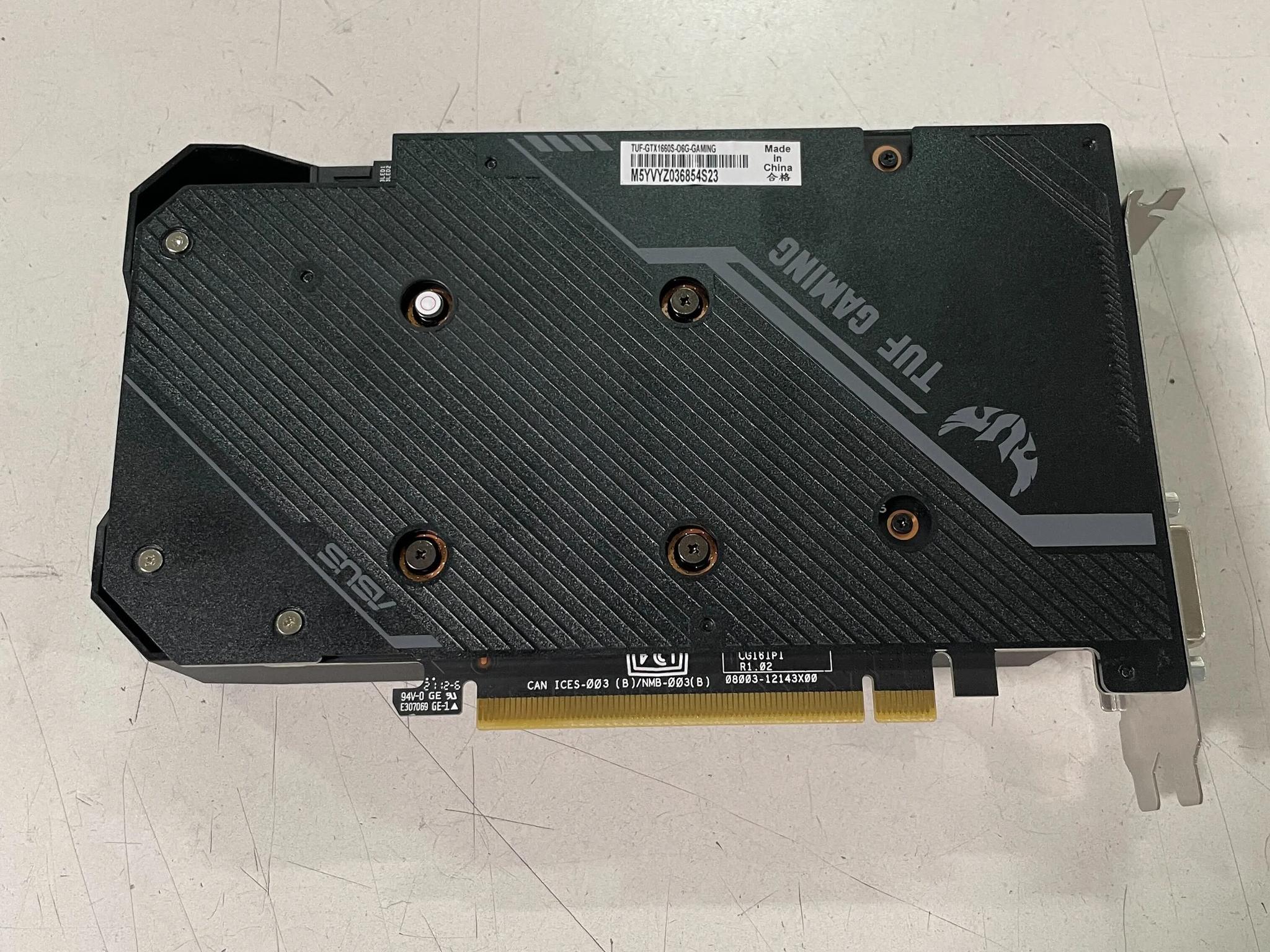 ASUS TUF  GTX 1660 SUPER