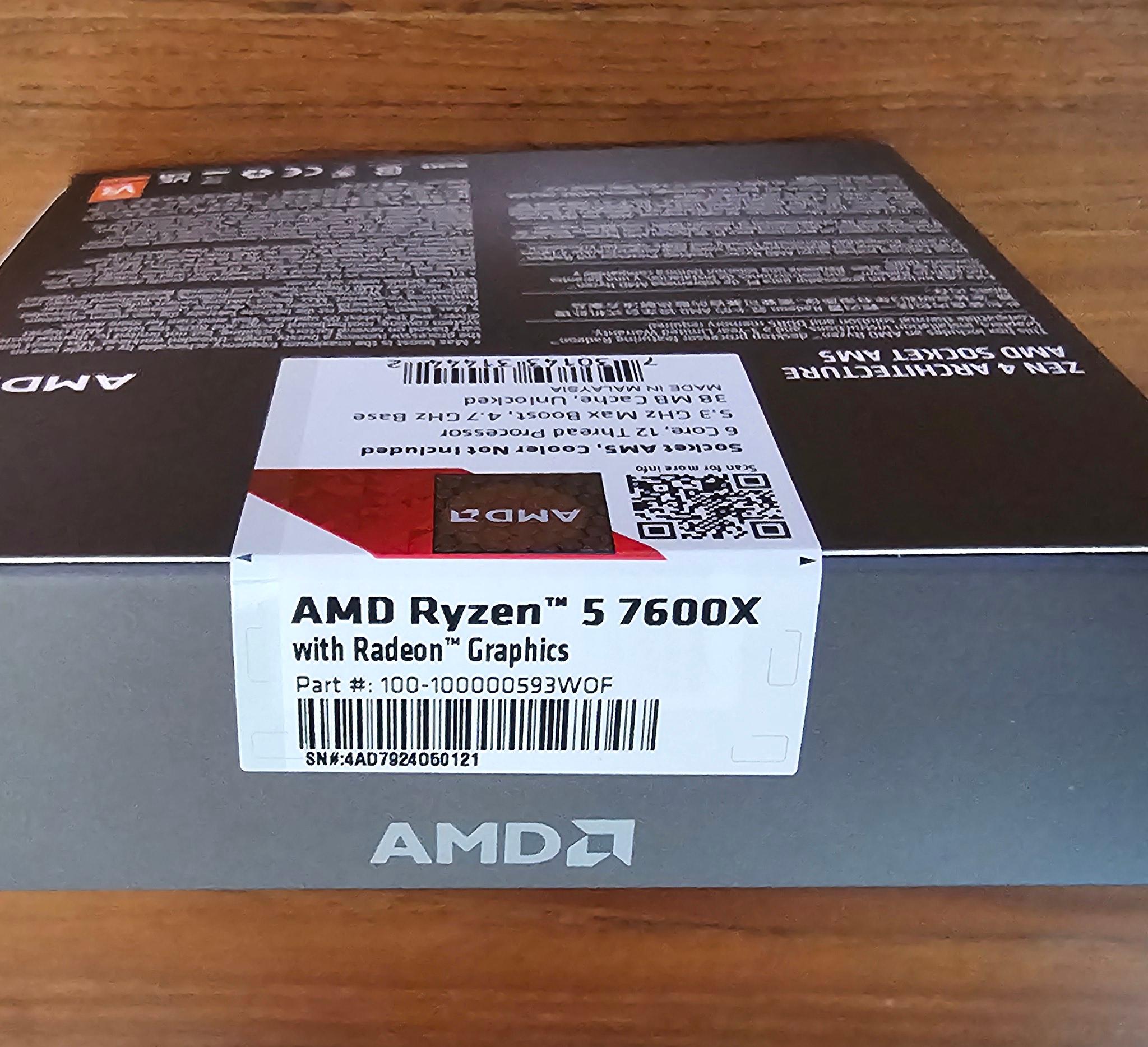 AMD Ryzen 5 7600X
