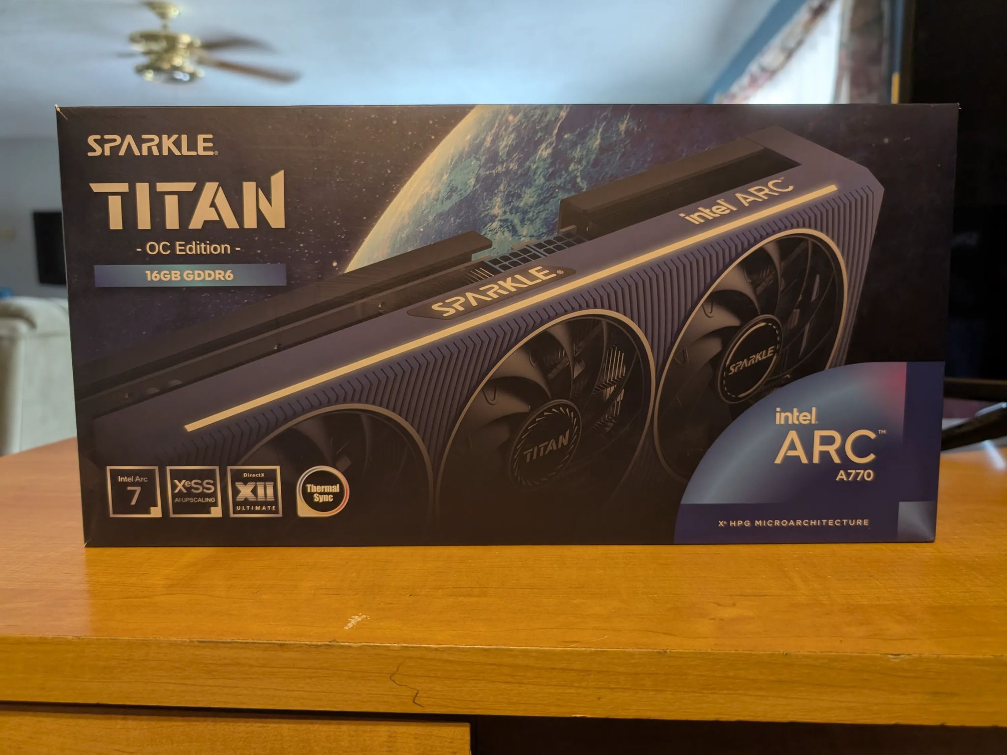 Intel ARC 770 16GB Sparkle Titan OC Edition