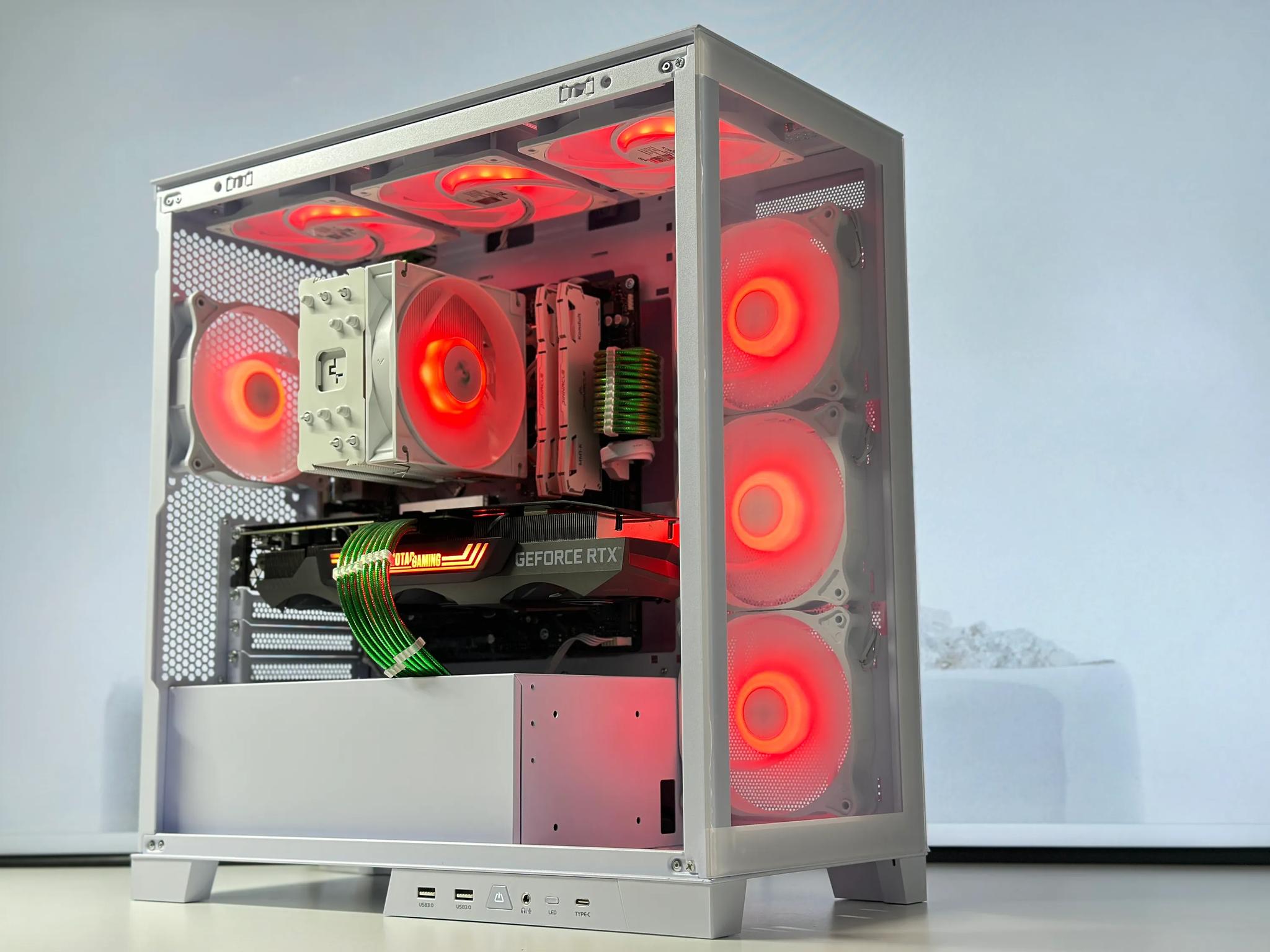 🖤💚❔The Riddler- NVidia RTX 3070 Ti-AMD Ryzen 7 5700X 8-Core-32GB DDR4-1TB NVME