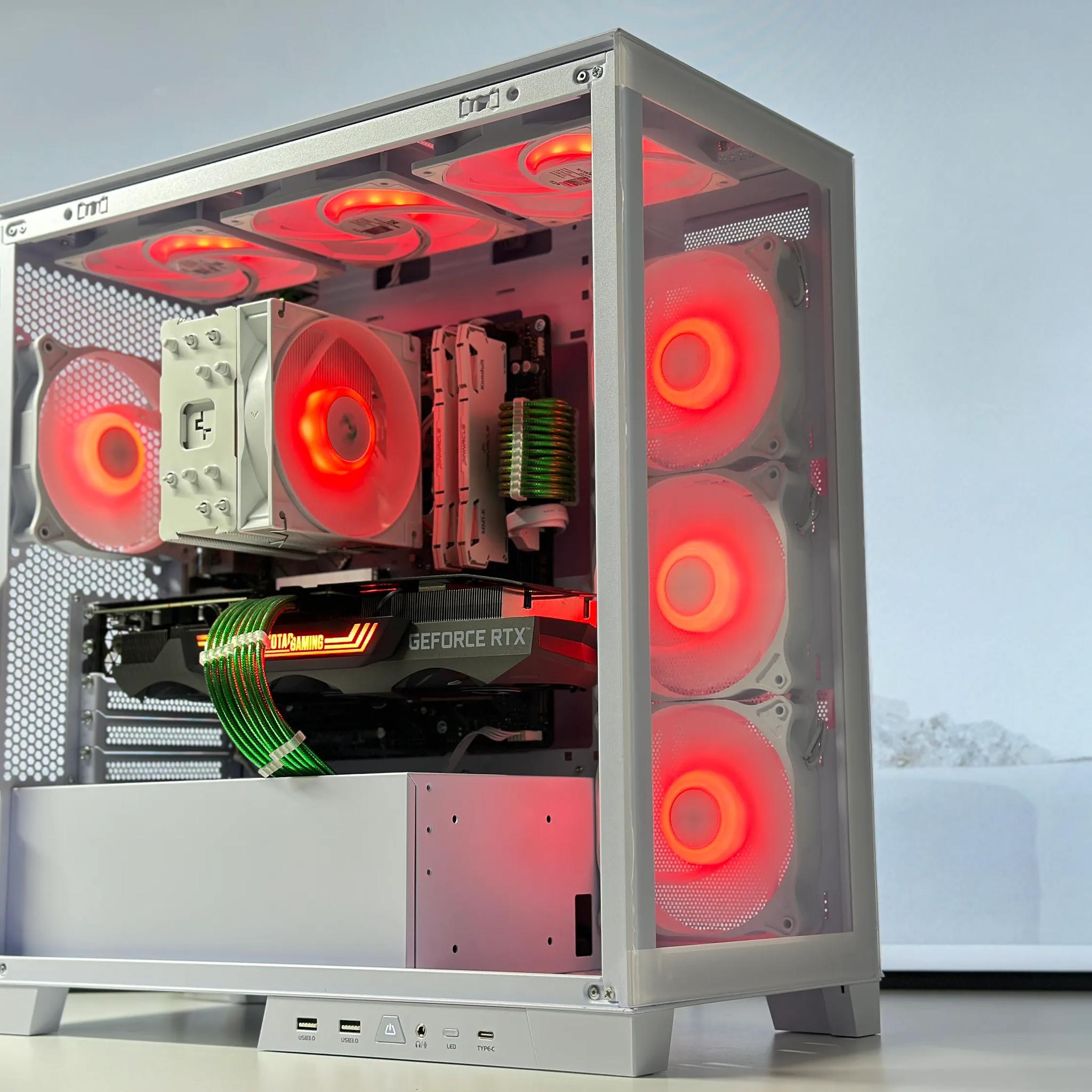 🖤💚❔The Riddler- NVidia RTX 3070 Ti-AMD Ryzen 7 5700X 8-Core-32GB DDR4-1TB NVME