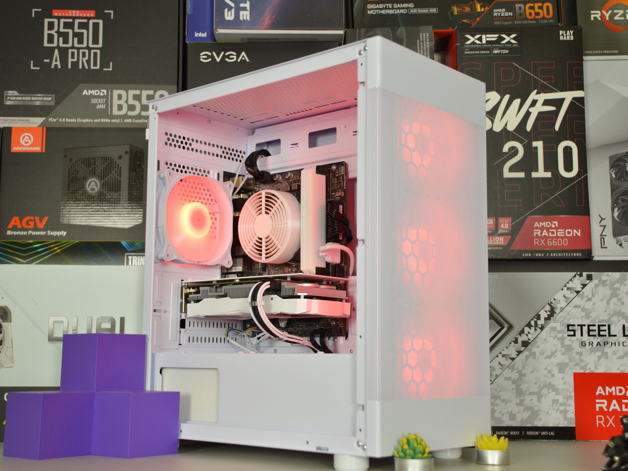 🧊🧊| RTX 2060 SUPER 6GB | INTEL i5-9500 | 16GB DDR4 RAM | 256 GB SSD + 1 TB HDD | Ice Box |