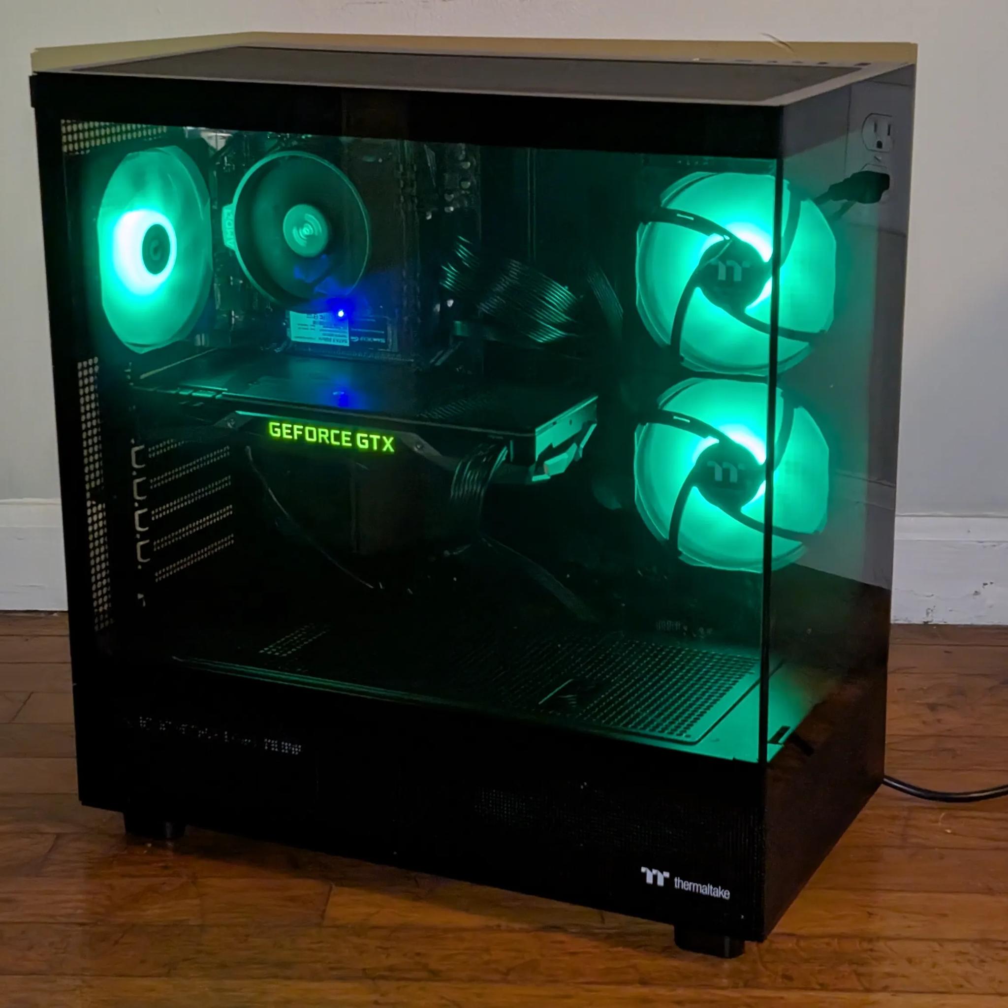 Ryzen 5 2600 + GTX 1080 Gaming PC