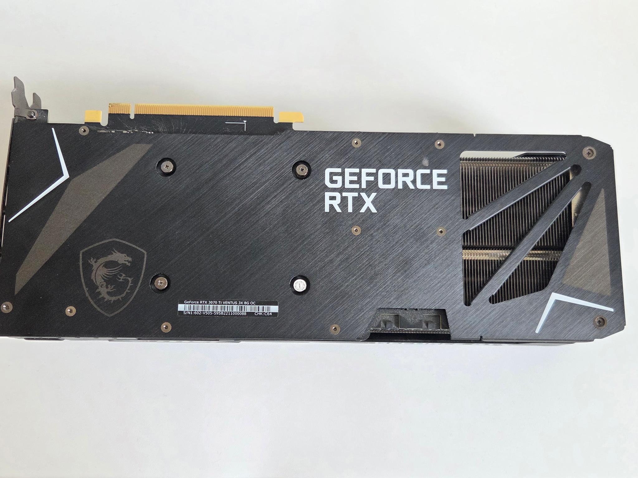 MSI VENTUS 3X OC GeForce RTX 3070 Ti - Image 5