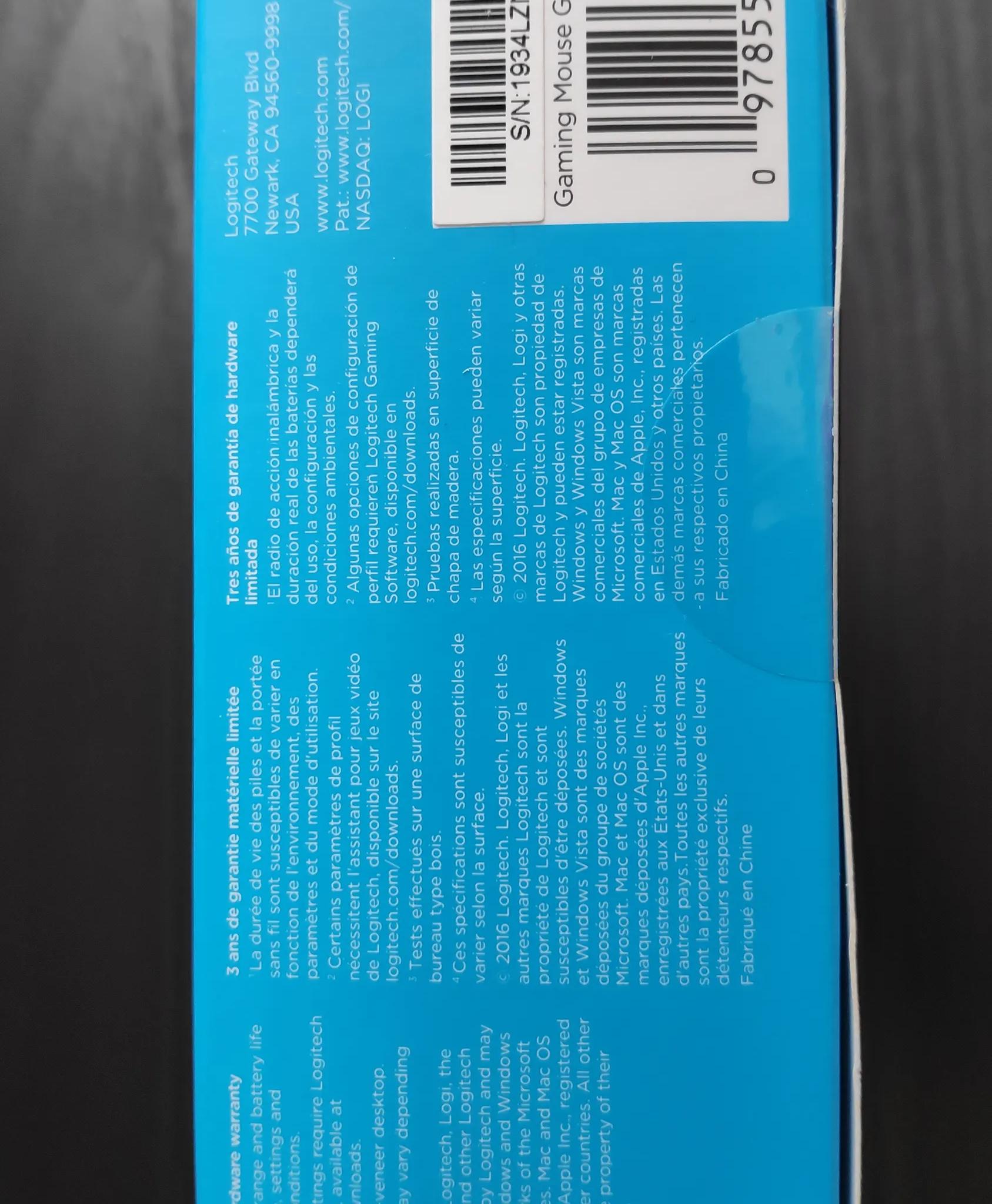 Logitech G602 Wireless Gaming Mouse (Brand New)