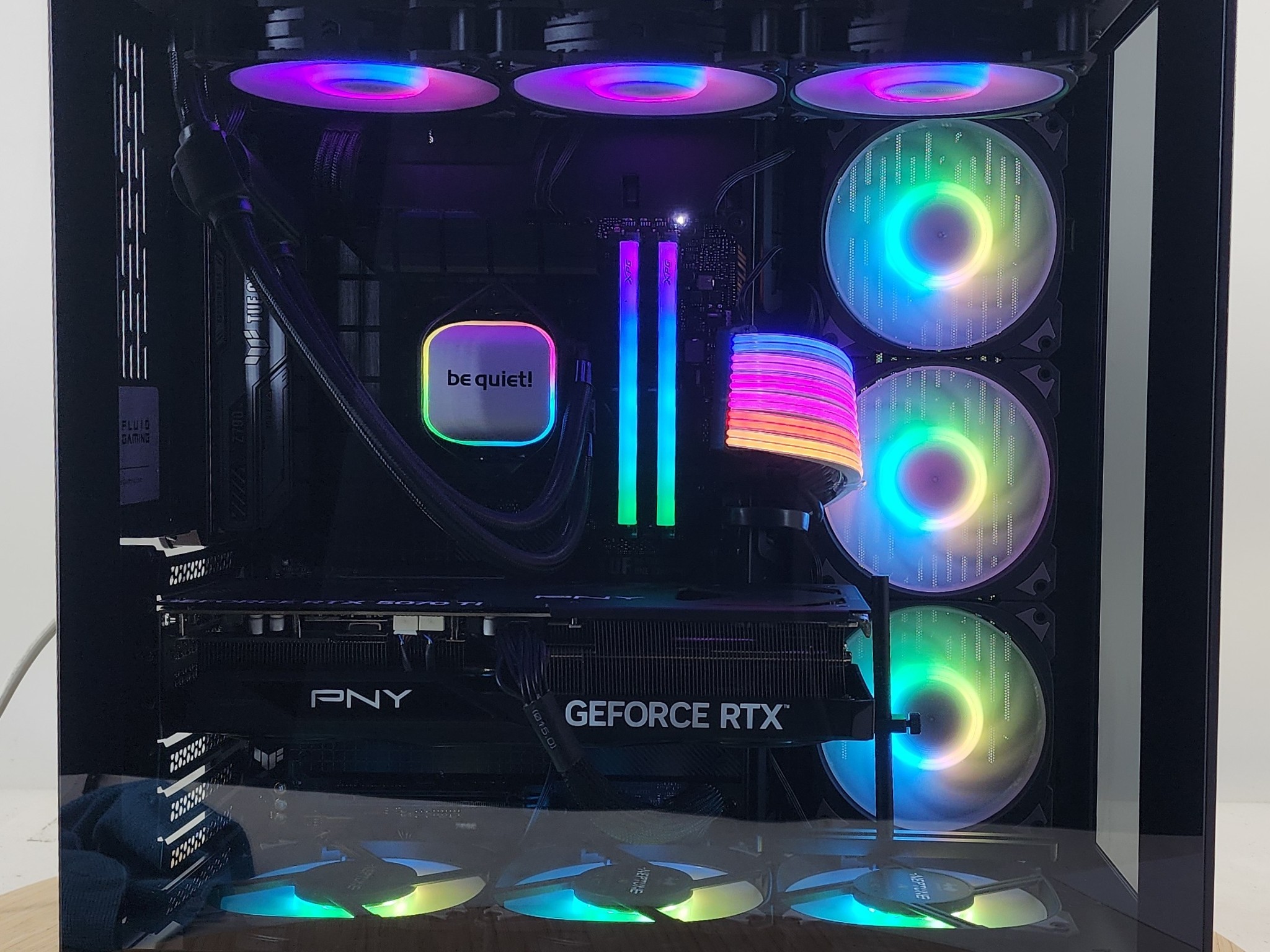 Gaming PC i7-14700KF 32GB RAM 2TB SSD RTX 5070 Ti 16GB Windows 11 Computer