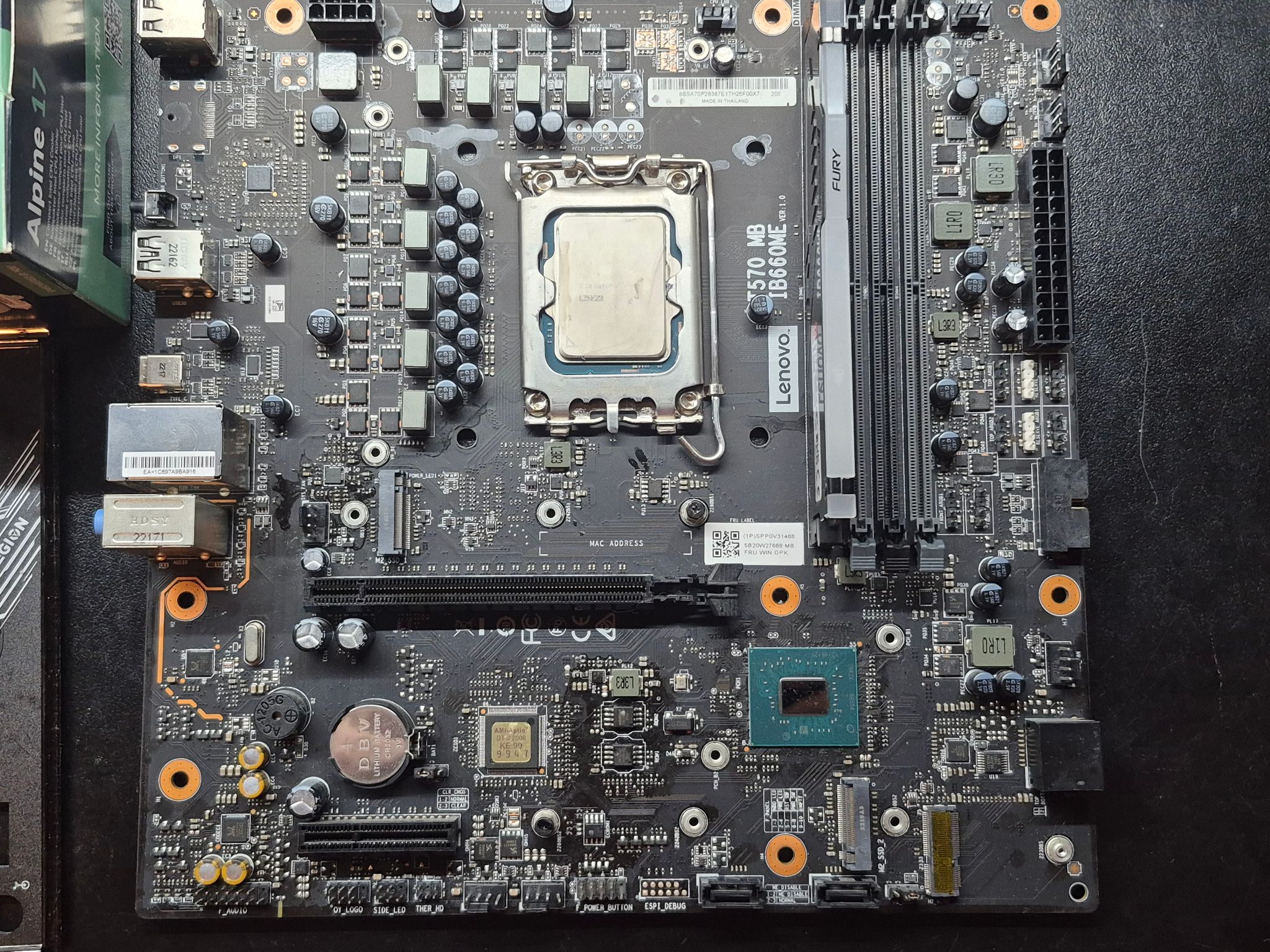 Upgrade Path DDR5 Combo | 16GB DDR5 5600, i3-12100F, B660M Motherboard, Cooler