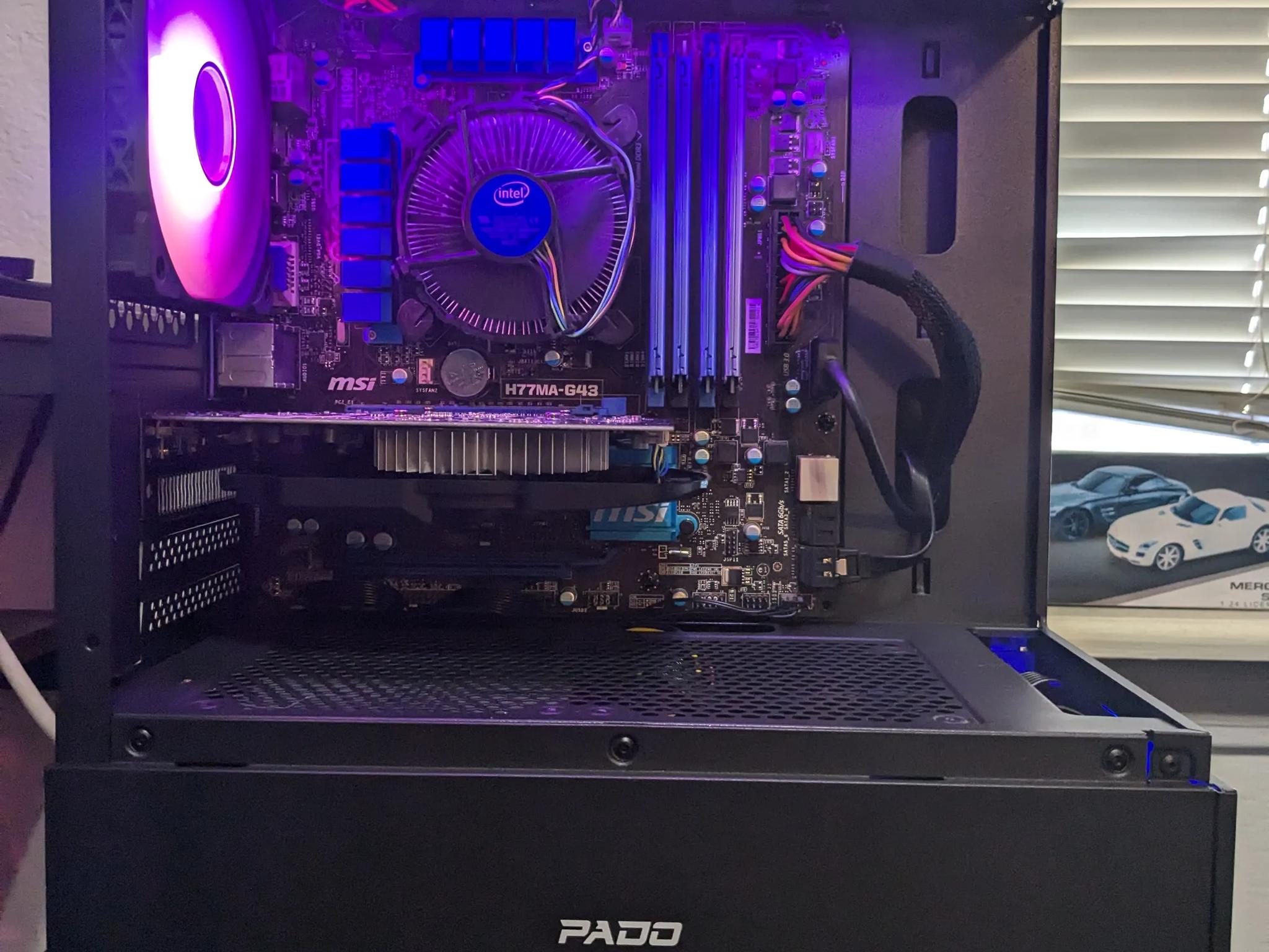 90 FPS Fortnite | 180 Day Warranty | RGB, WiFi, Xeon E3 (i7-2600S), GTX 1050 TI, 500GB SSD, Win10