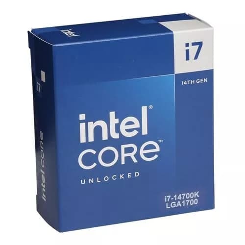 Intel Core i7-14700K Gaming Desktop Processor 20 cores 8 P-cores + 12 E-cores