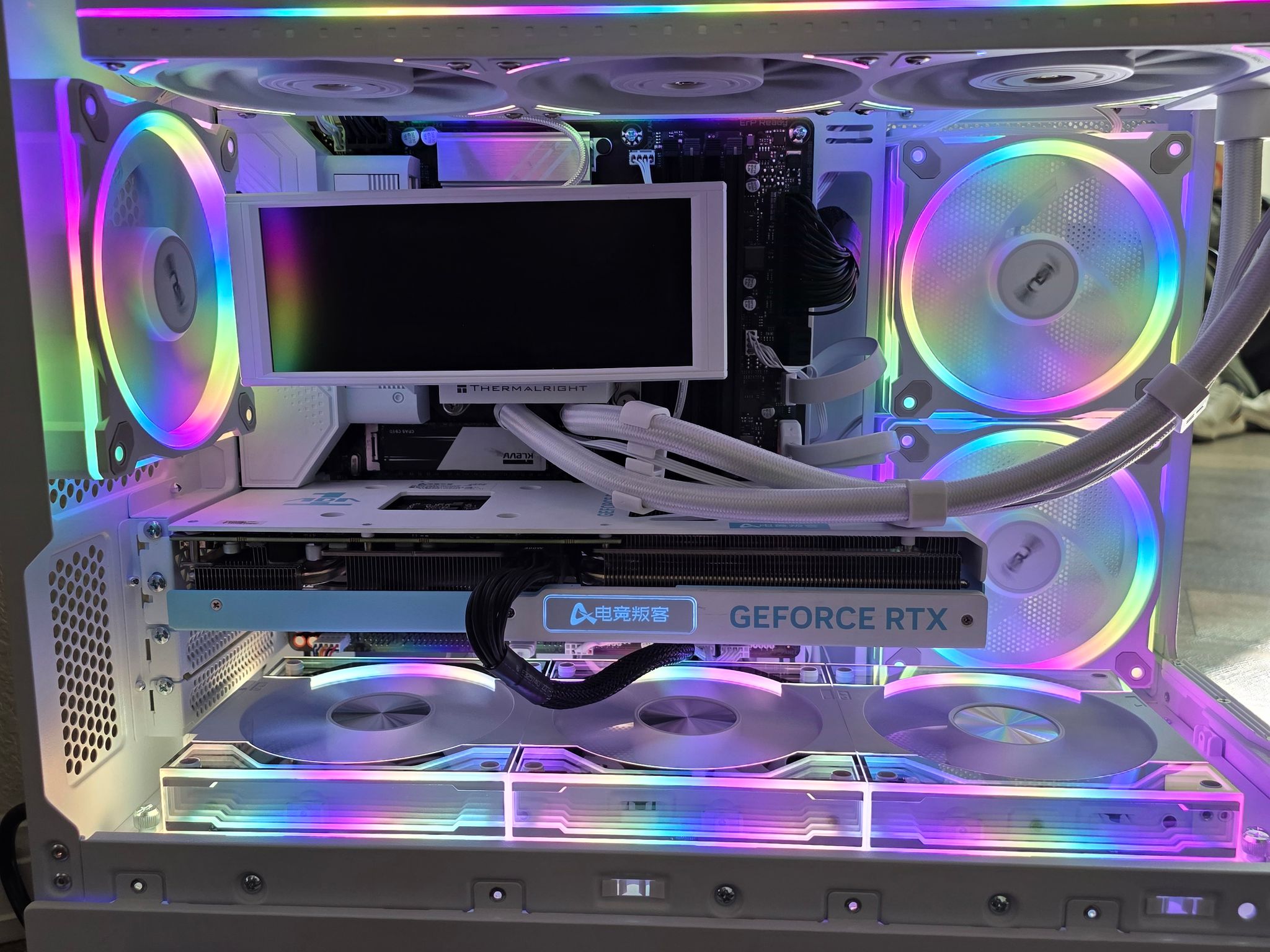 All White Clean Aesthetic! 14900F | RTX 4070Ti | 32GB DDR4 | 1TB NVME SSD