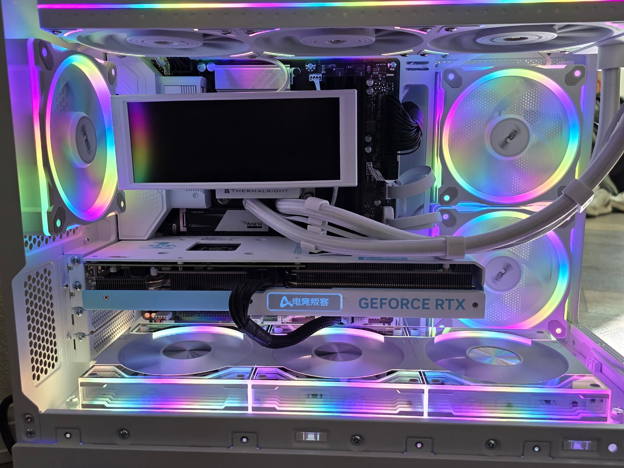 All White Clean Aesthetic! 14900F | RTX 4070Ti | 32GB DDR4 | 1TB NVME SSD
