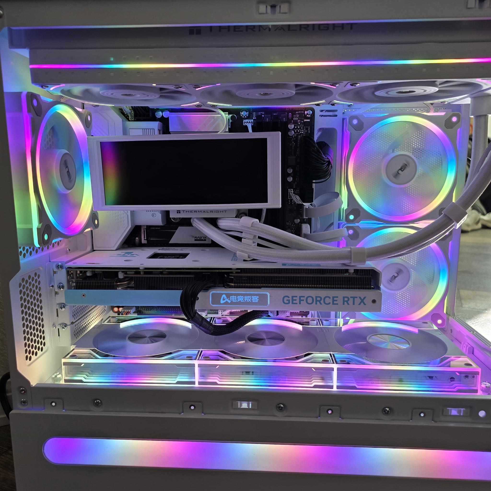 All White Clean Aesthetic! 14900F | RTX 4070Ti | 32GB DDR4 | 1TB NVME SSD
