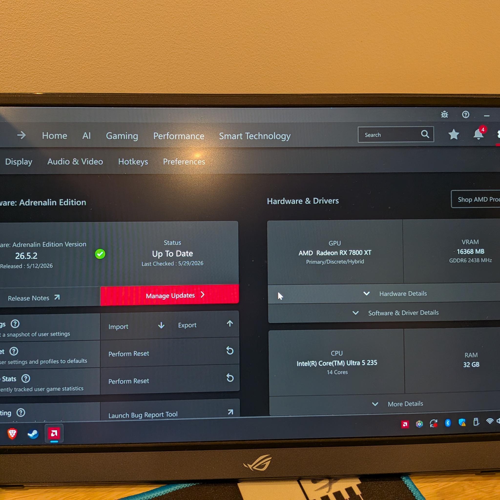 1440p Slayer - AMD Radeon RX 7800 XT, Intel Core Ultra 5 235, 32 GB DDR5 RAM, 1 TB NVME, RGB