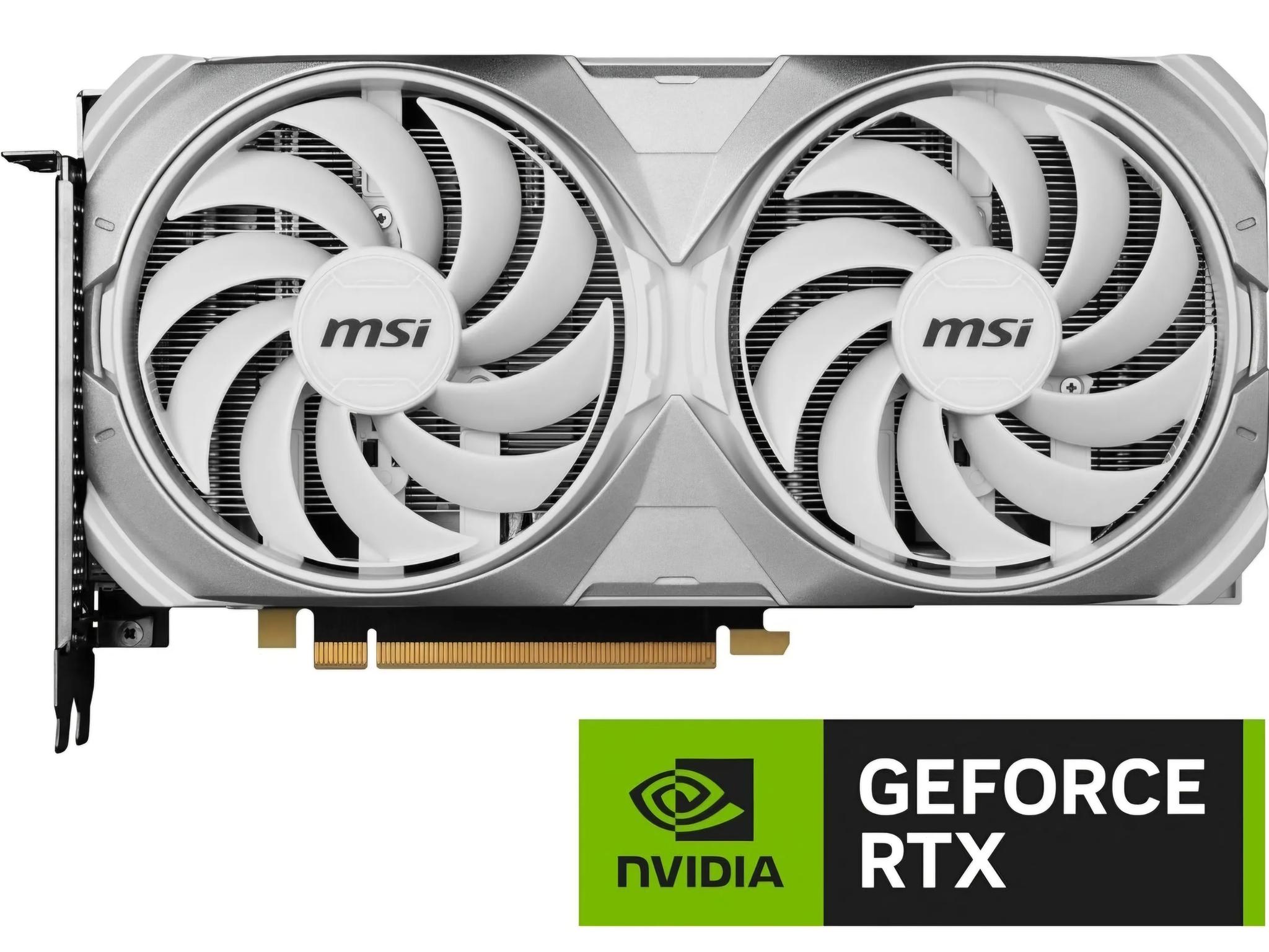 RTX 4070 Super 12G Ventus 2X White OC Graphics Card