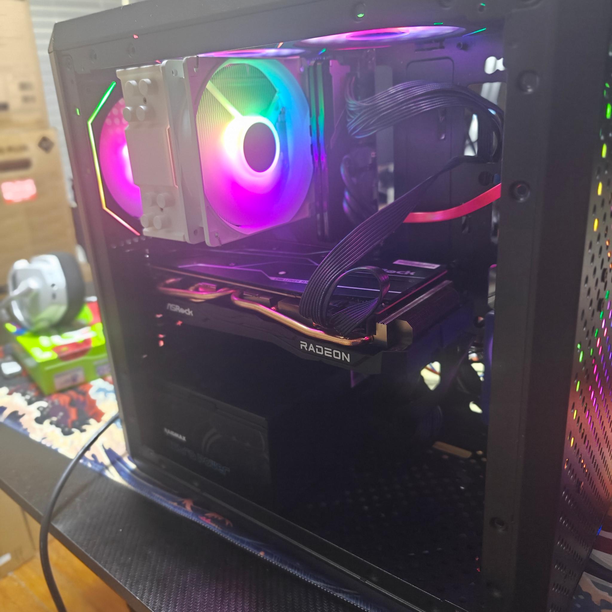 1440P GAMING PC|AMD RYZEN 5 7500F|16GB DDR5 6000|2TB SATA SSD|AMD RX 6700 XT 12GB|WINDOWS 11 HOME
