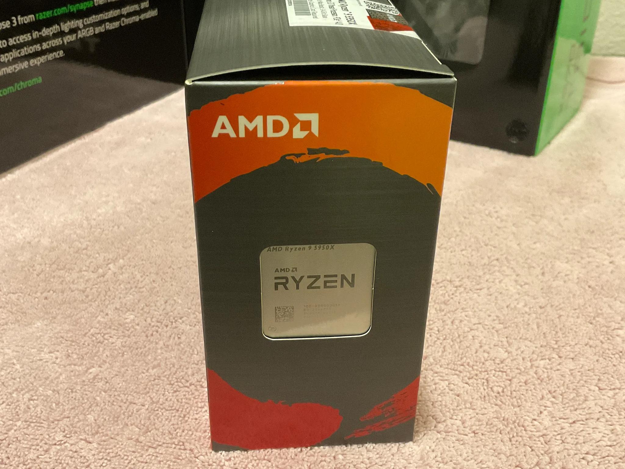 ASRock X570 Taichi Razer Edition Motherboard|Ryzen 9 5950X CPU|Crucial Ballistix DDR4 64GB kit