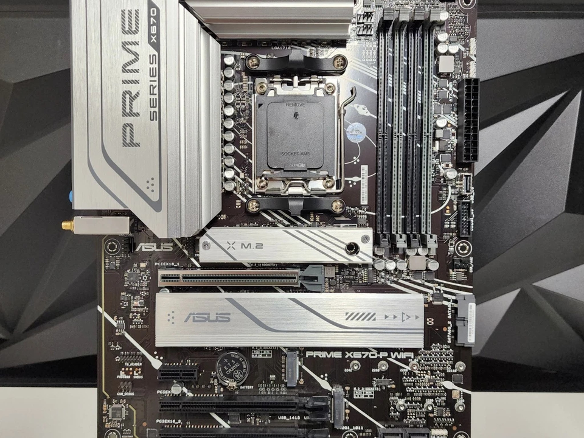 UPDATED BIOS ASUS PRIME X670-P WIFI AM5 DDR5 ATX MOTHERBOARD