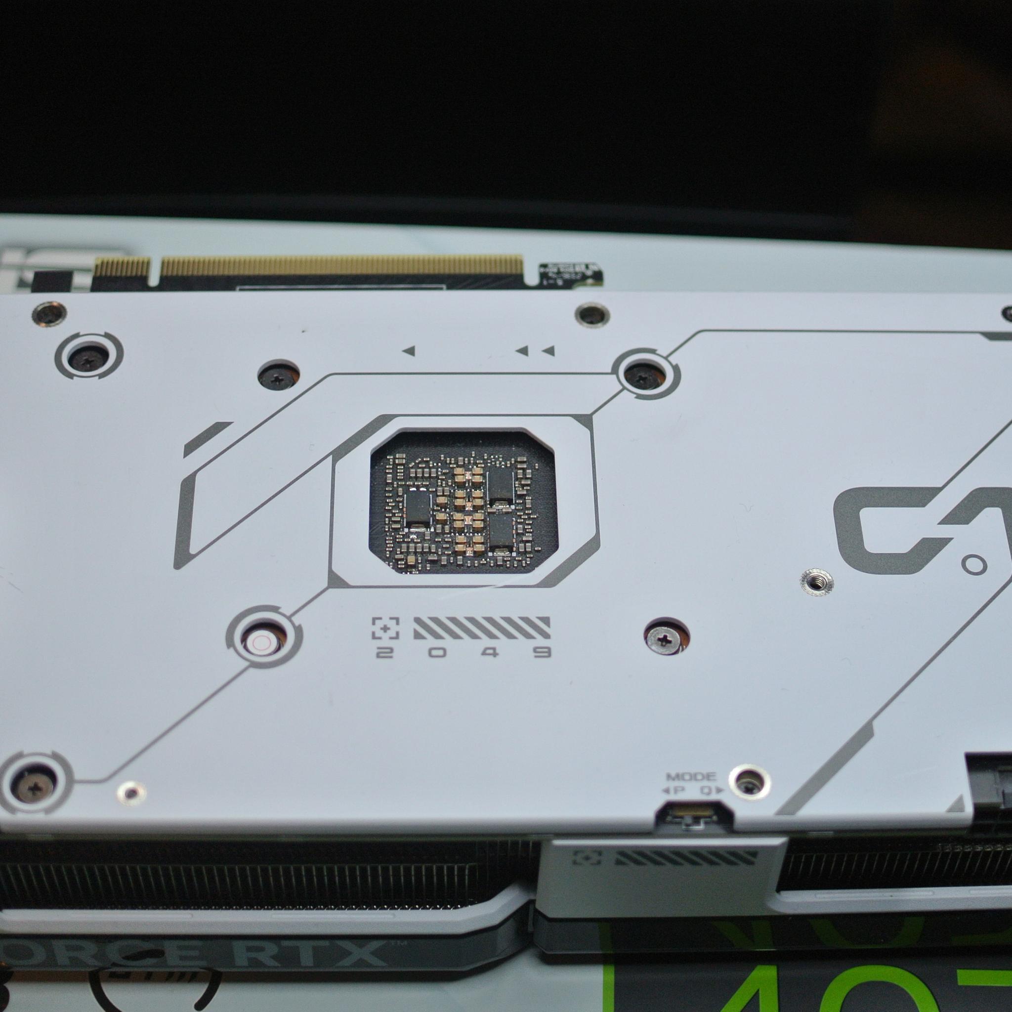 Asus DUAL OC GeForce RTX 4070 12GB GDDR6X Graphics Card White GPU