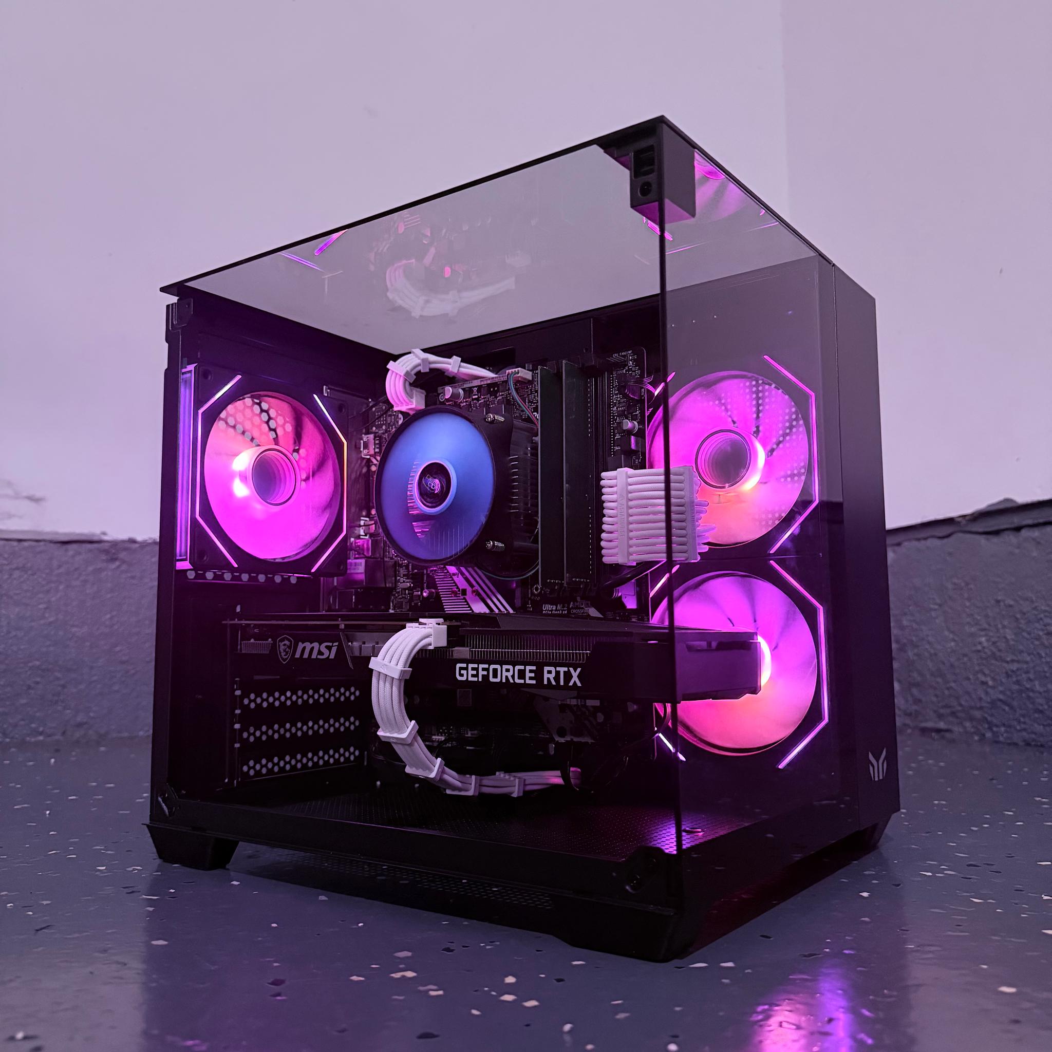 ❄️"Lunar Frost "❄️| 1080p Gaming | RTX 3060 12GB | i7 9700F | 16B Ram | 1.5TB Storage