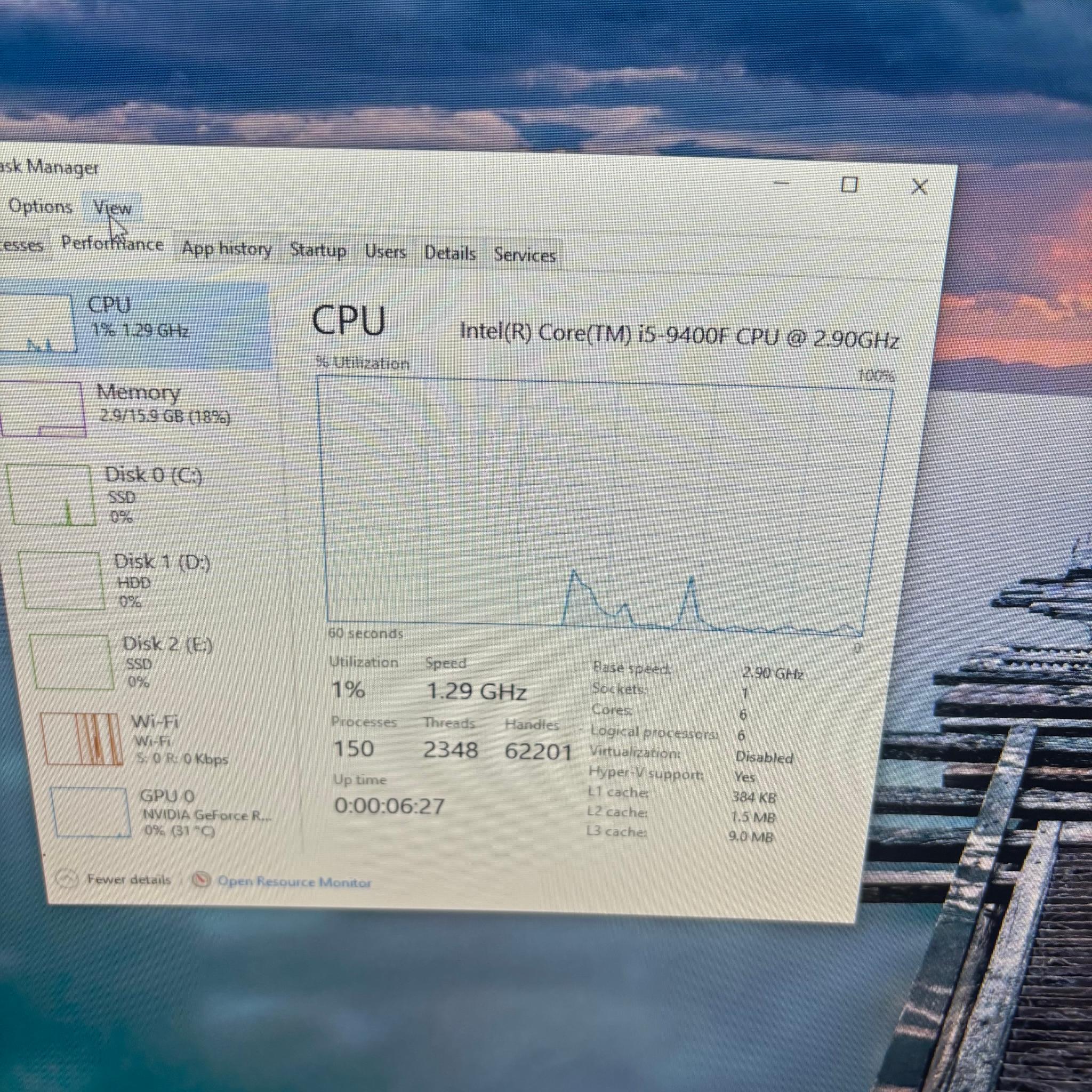 BUDGET RTX GAMING PC RTX 2070 SUPER I5 9400f