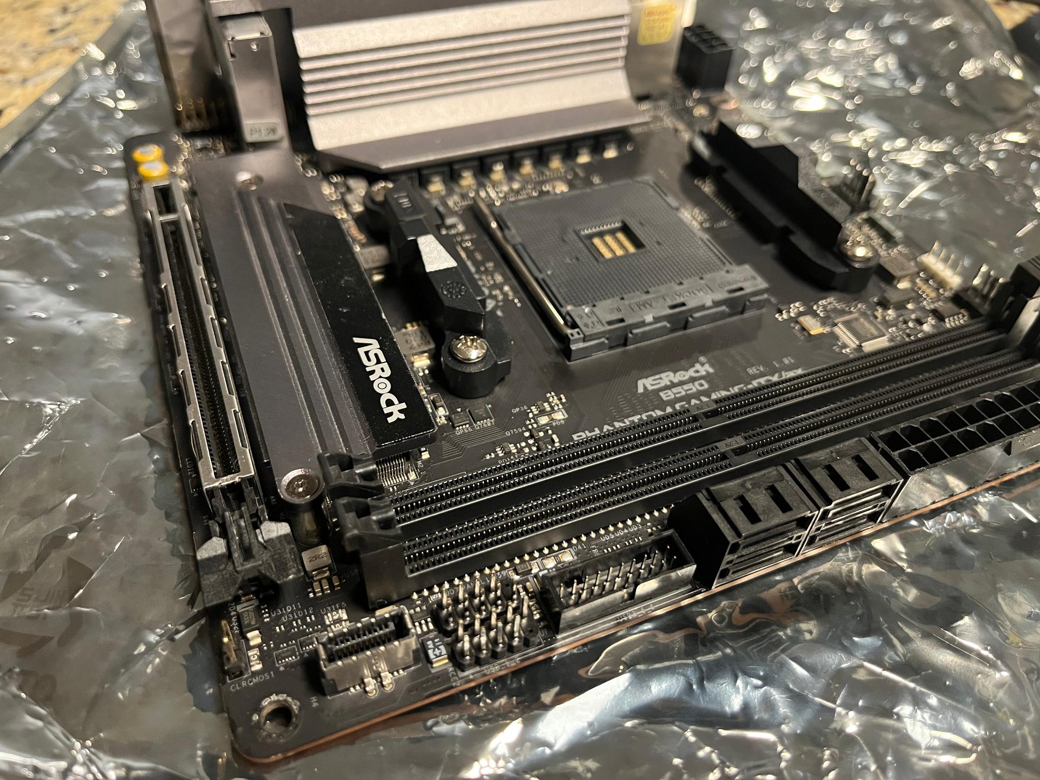 Asrock B550 Phantom-Gaming ITX Possible Issues 